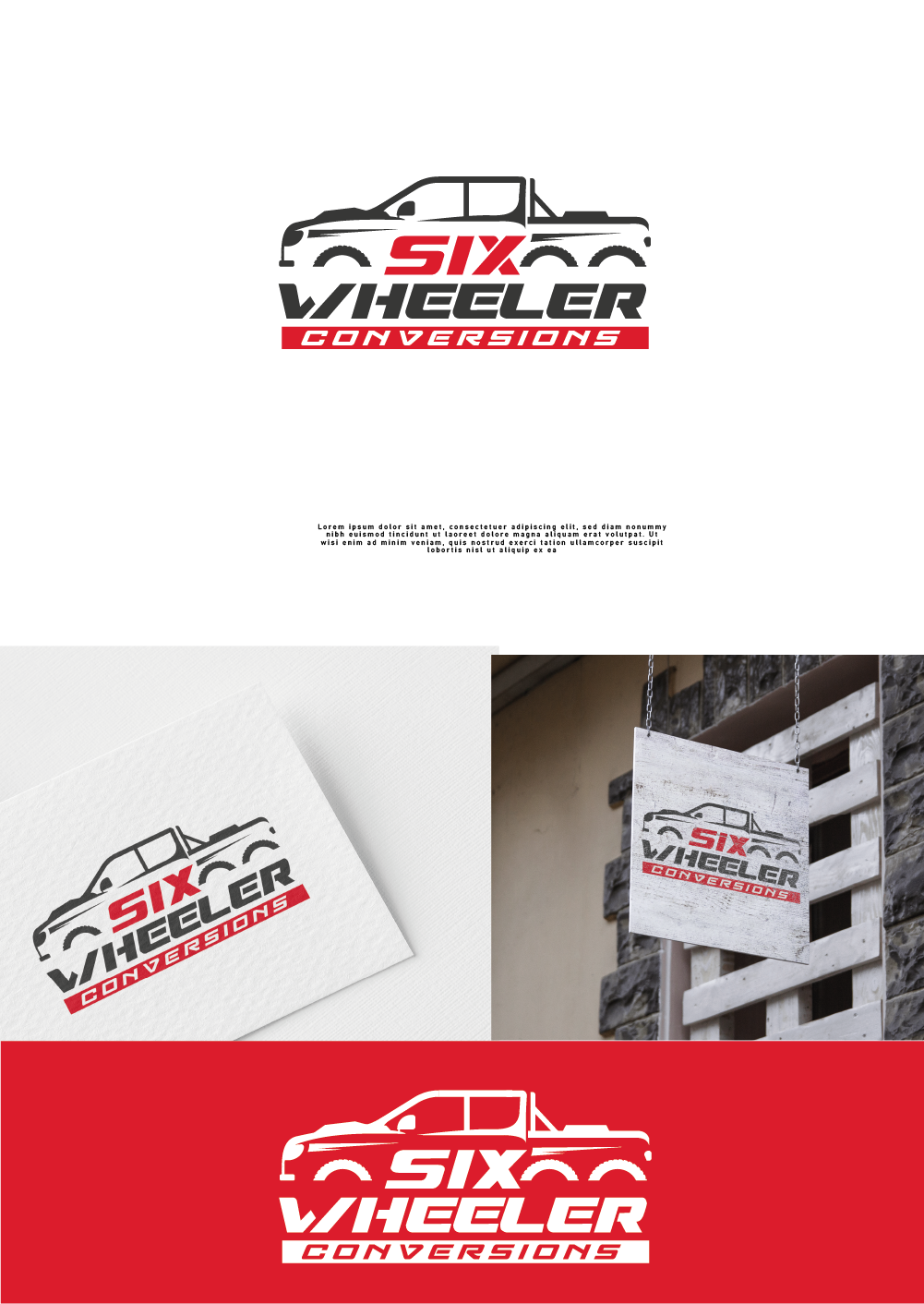 Truck company logo in Logo & Brand Identity Inspiration by Instinto Estudio