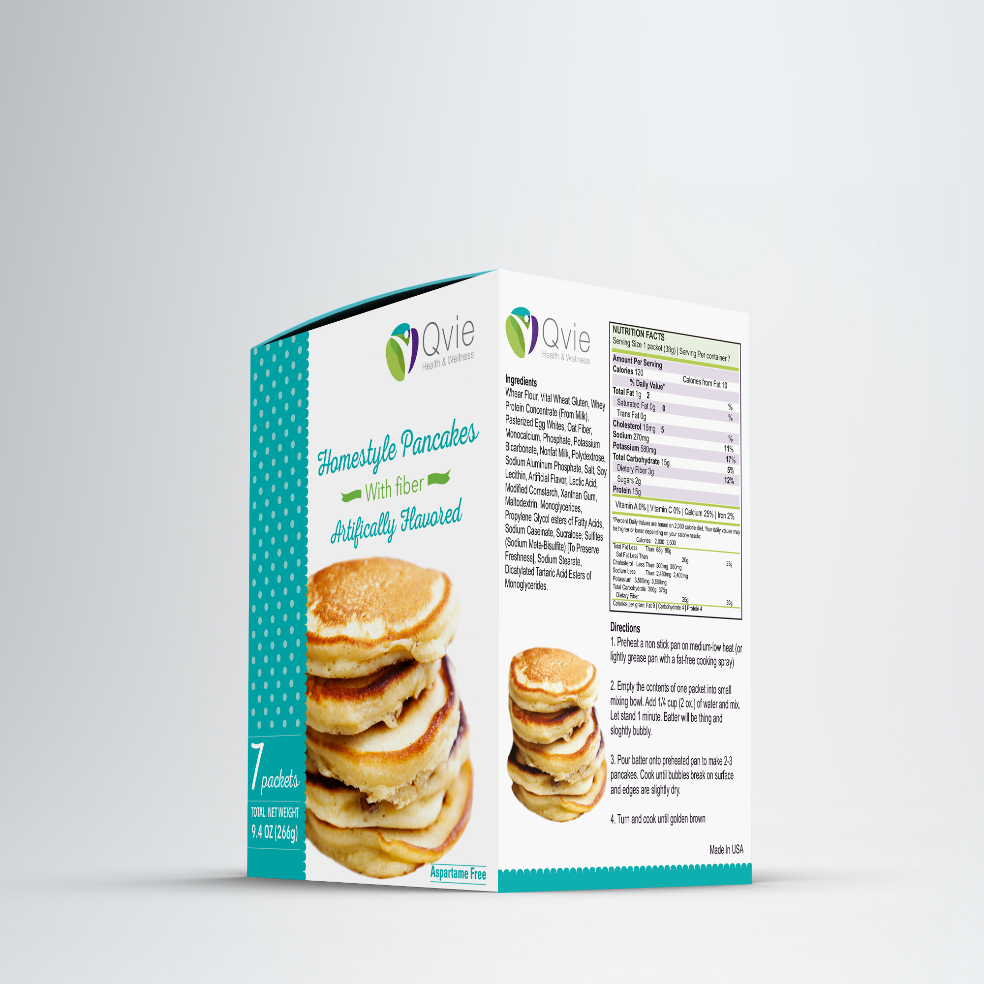 Pancakes Package Packaging Design Inspiration 125660 by Gergana_mollova
