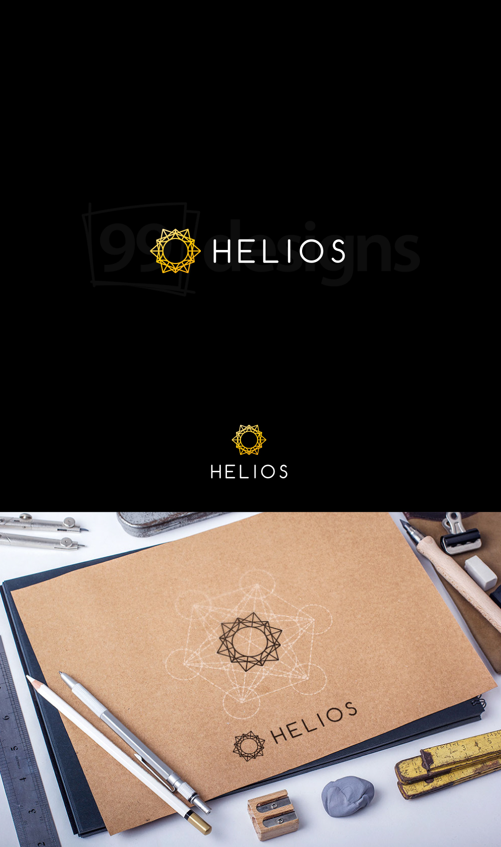 HELIOS LOGO DESIGN - Logo Design BY Semiotic 37648 - Designhill