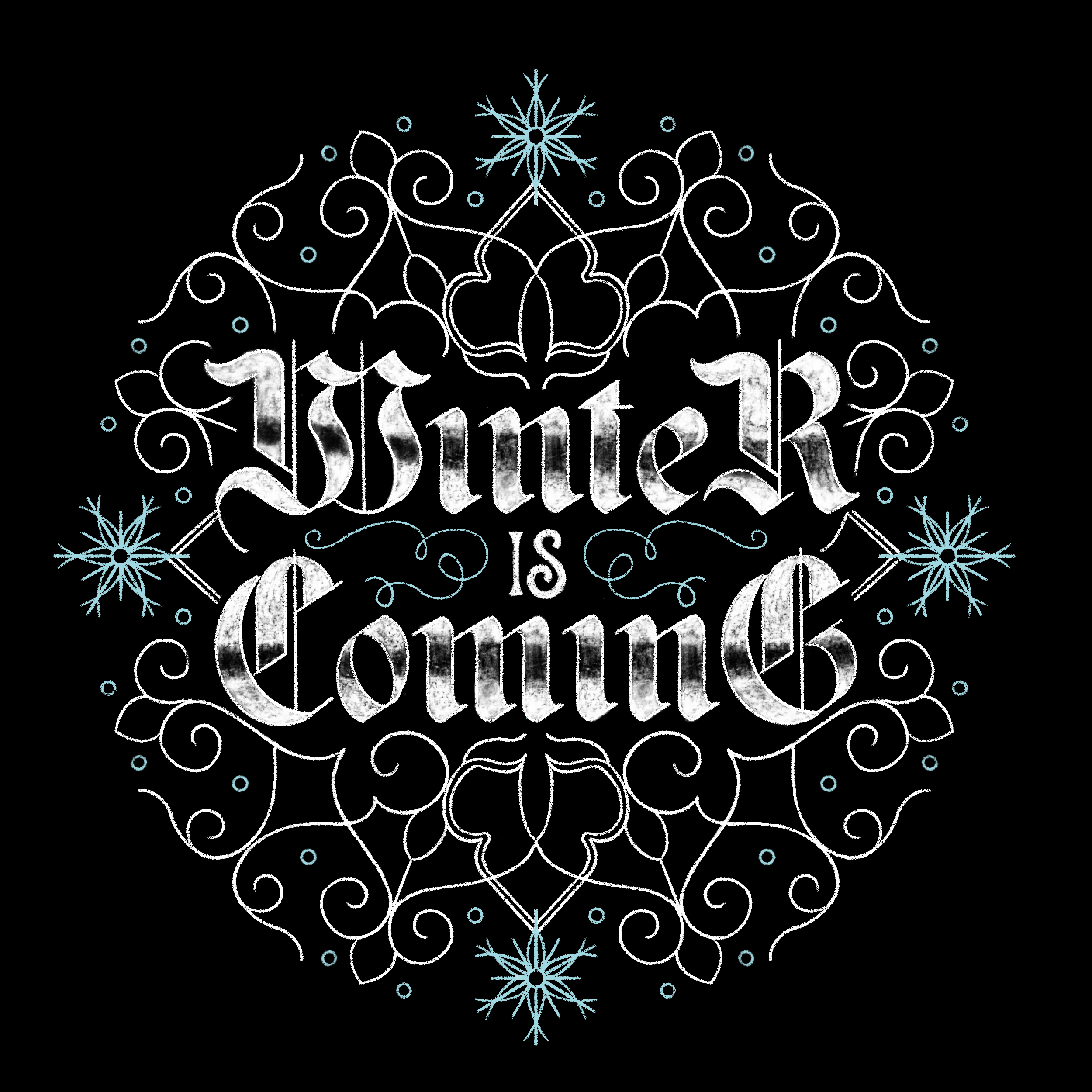 Winter is Coming by Marta Brinchi Giusti Winter is Coming in Illustration and Graphics Inspiration by Marta Brinchi Giusti
