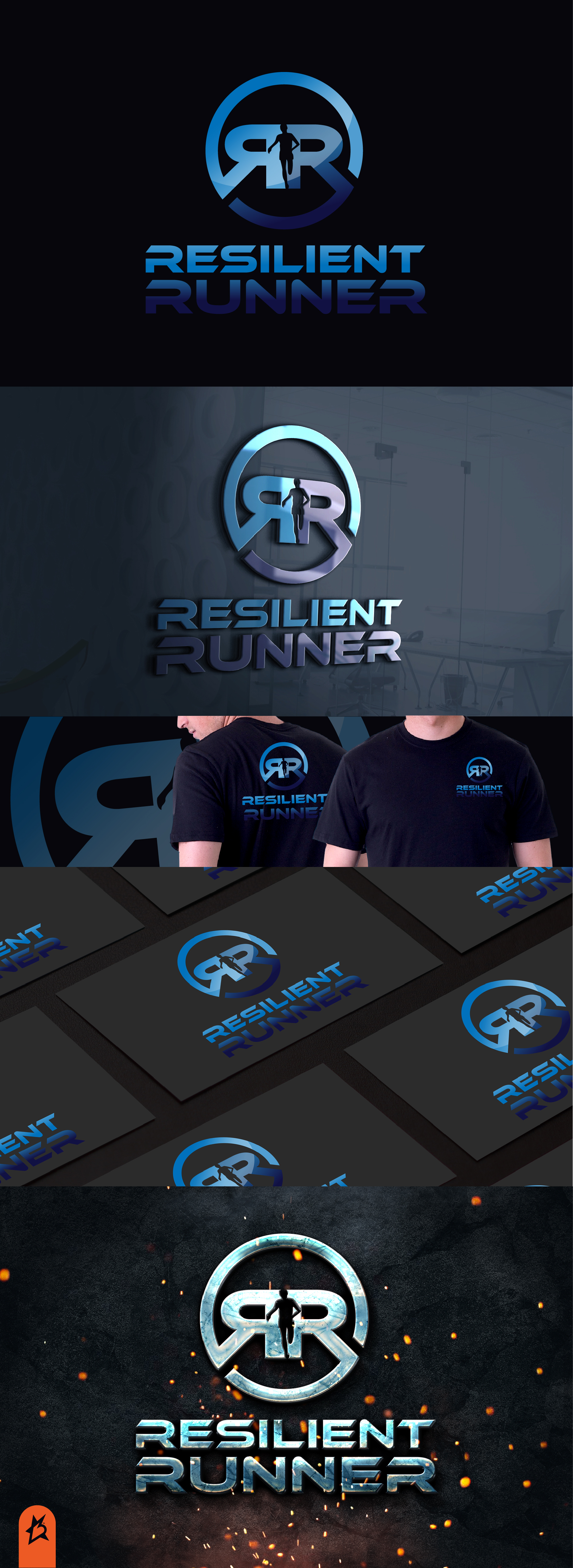 logo bold and sopisthicated phisical finess in Logo Design Inspiration by Dirtyapestm Studios