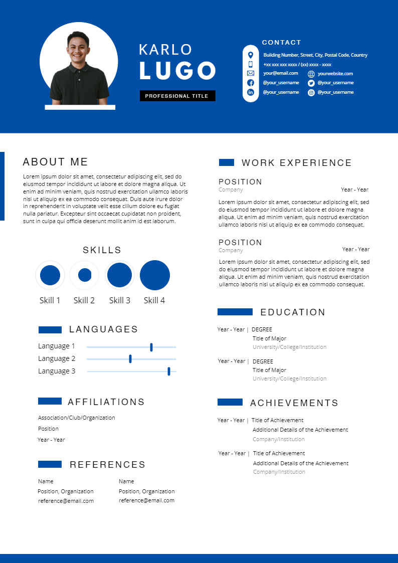 Minimalist Resume by Redefign Graphics Minimalist Resume in Resume Design Inspiration by Redefign Graphics