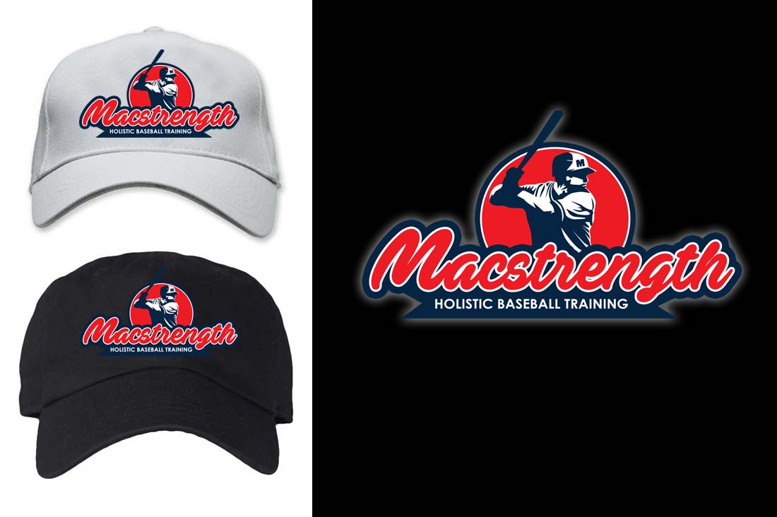 baseball logo design for cap and tshirt in Logo Design Inspiration by Nilber Allan Santarin