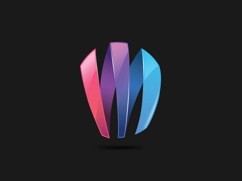 M logo by Wicked M logo in Logo Design Inspiration by Wicked