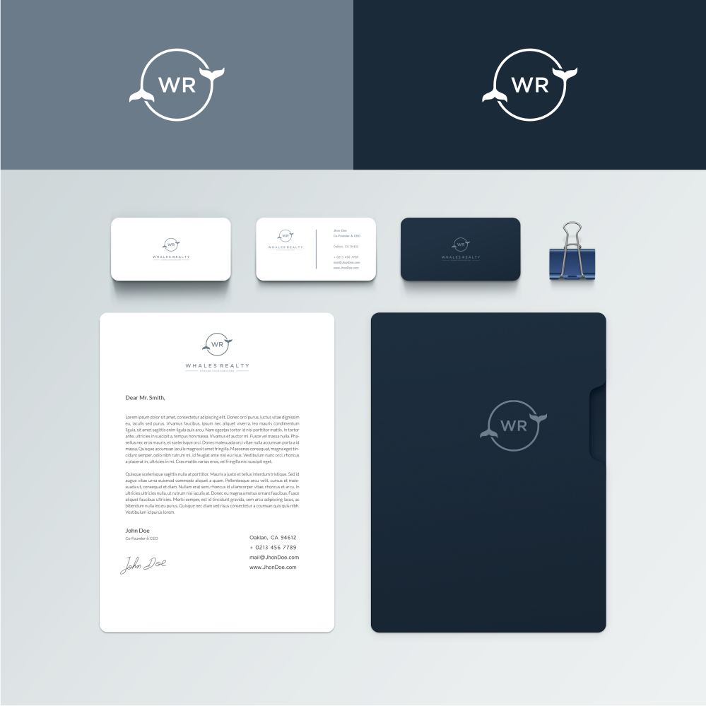 WHALES REALTY By Project D 50771 Designhill