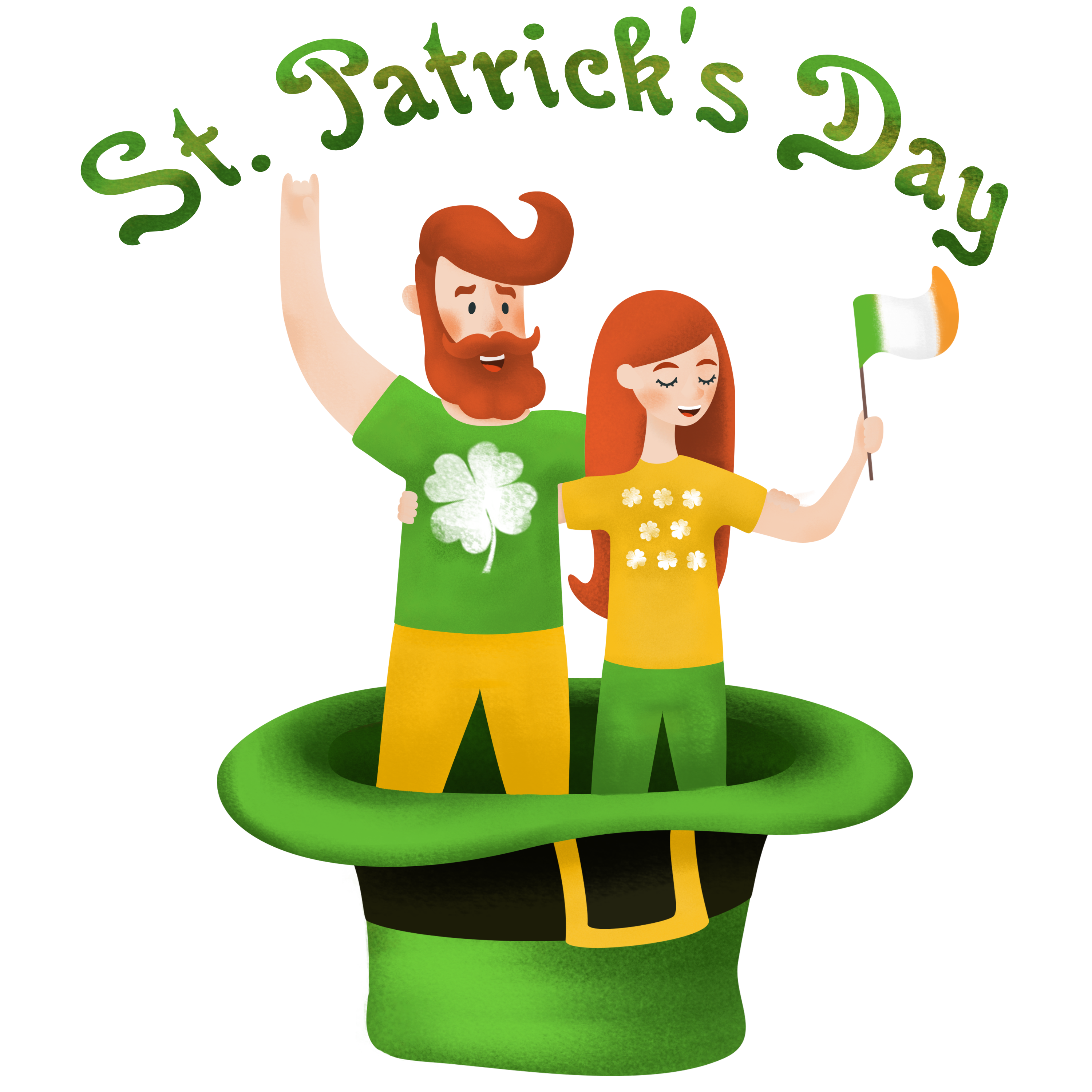 st.patricksday in Digital Art Inspiration by Nadzeya Khadasevich