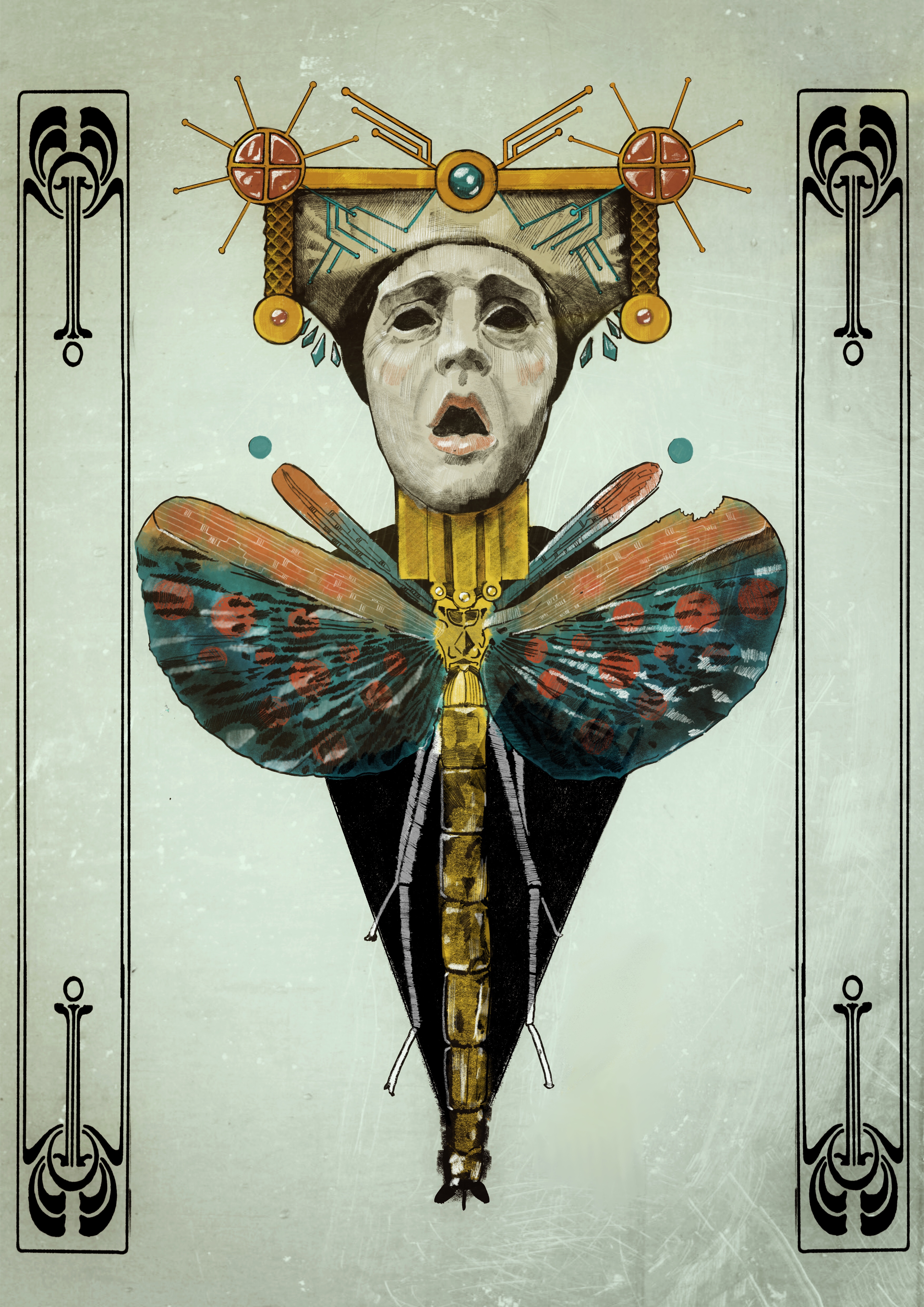 The queen of all everything by Vicktor Antonov The queen of all everything in Illustration and Graphics Inspiration by Vicktor Antonov
