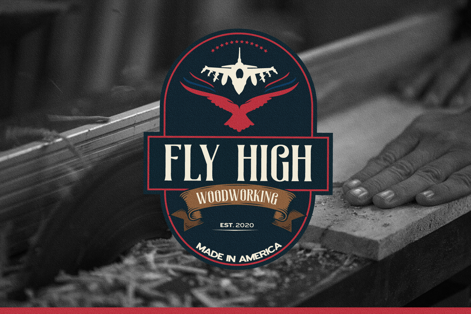 Fly High Woodwork by Aydin Fly High Woodwork in Logo Design Inspiration by Aydin