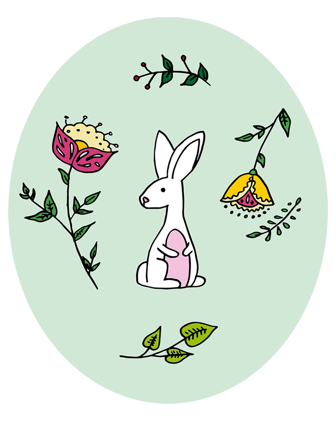 Easter Egg Spring Break in Digital Art Inspiration by Alba Viñal Puigvert