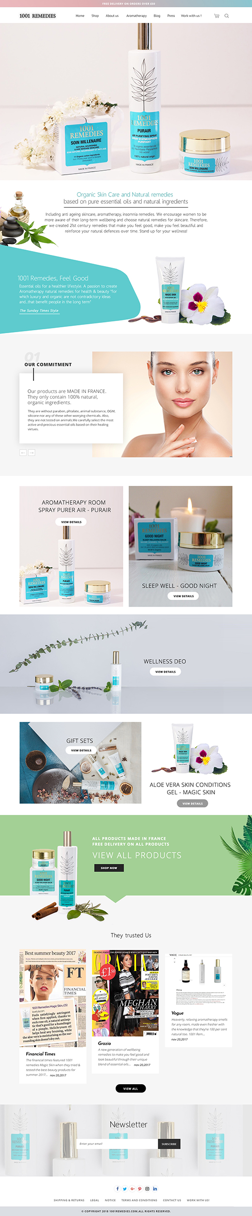 COSMETIC WEB TEMPLATE in Website Design Inspiration by Subhalaxmi Sahoo