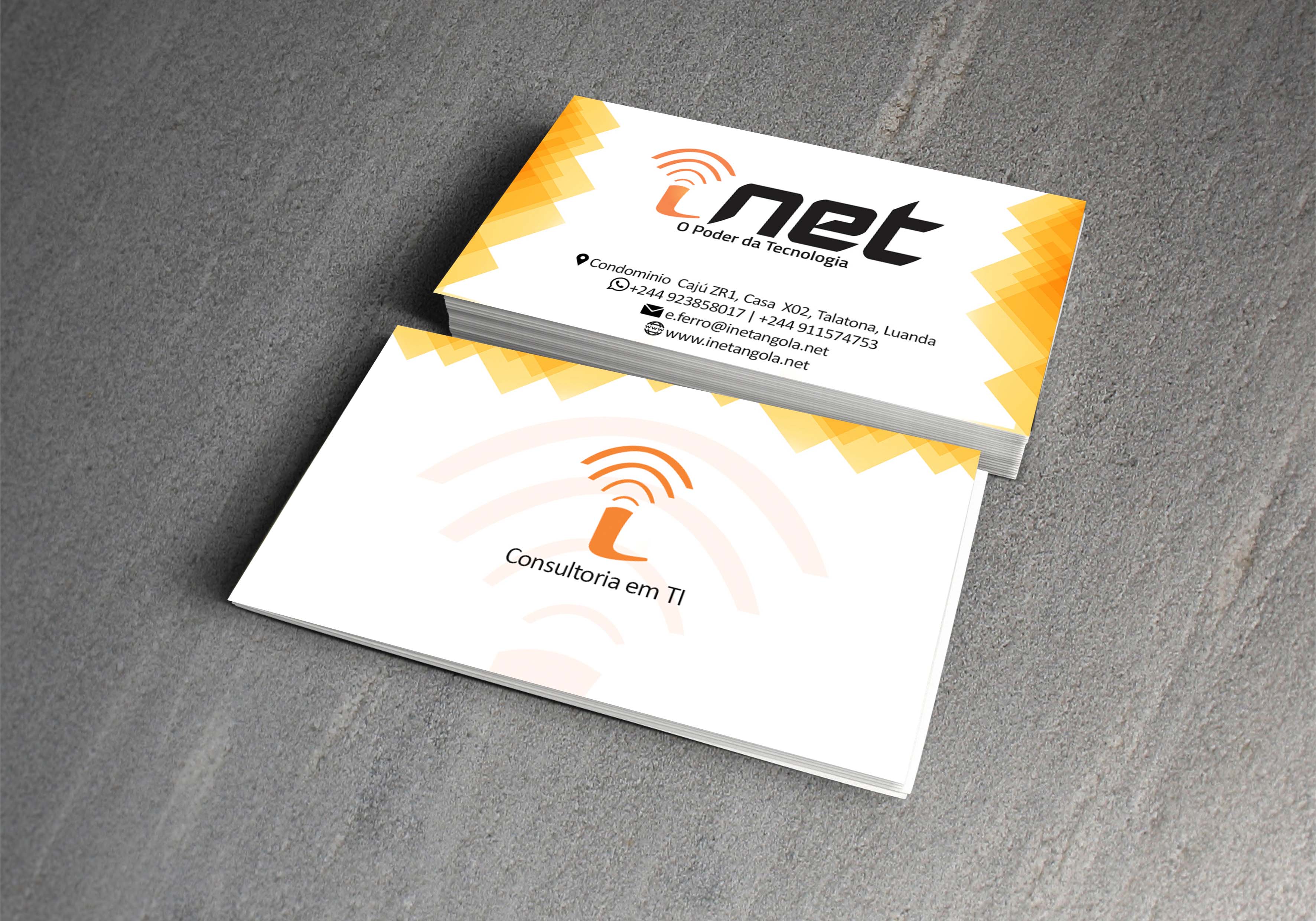 Business card for our client INET by Dream Studio - Creative Business card for our client INET in Business Card Design Inspiration by Dream Studio - Creative
