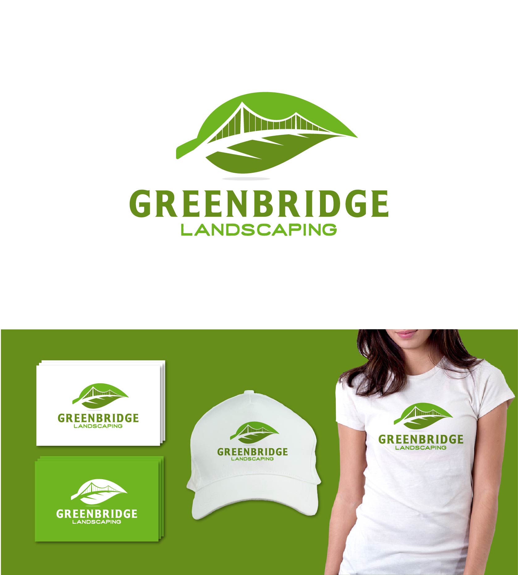 green bridge by Wildbrain green bridge in Logo & Brand Identity Inspiration by Wildbrain