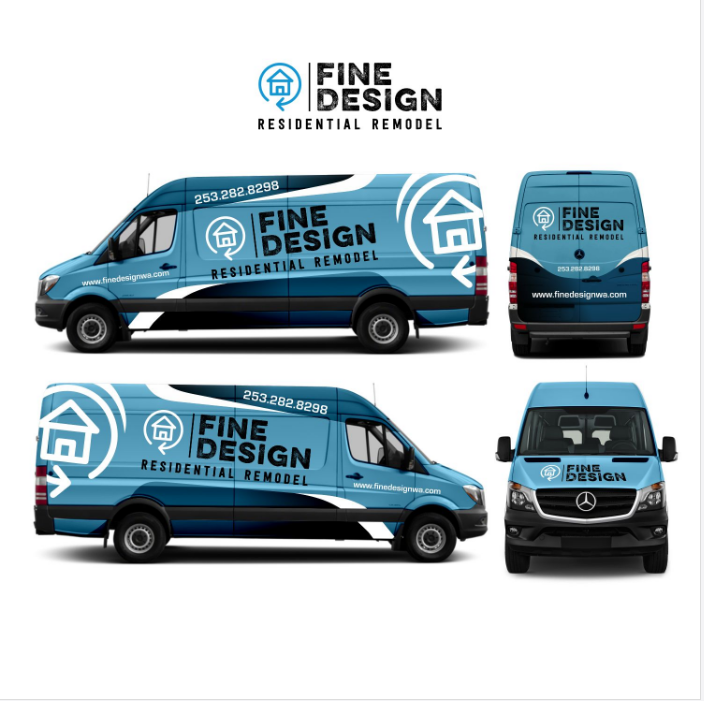 Construction, Remodeling Mercedes Sprinter Van wrap des by Wildbrain Construction, Remodeling Mercedes Sprinter Van wrap des in Vehicle wrap design Inspiration by Wildbrain