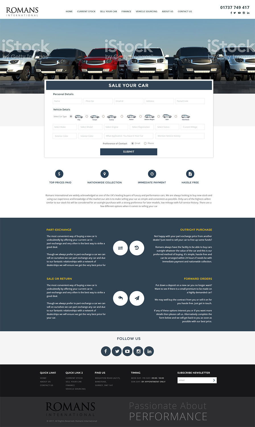 UX-UI- CAR SALE By DesiznStudio 35492 - Designhill