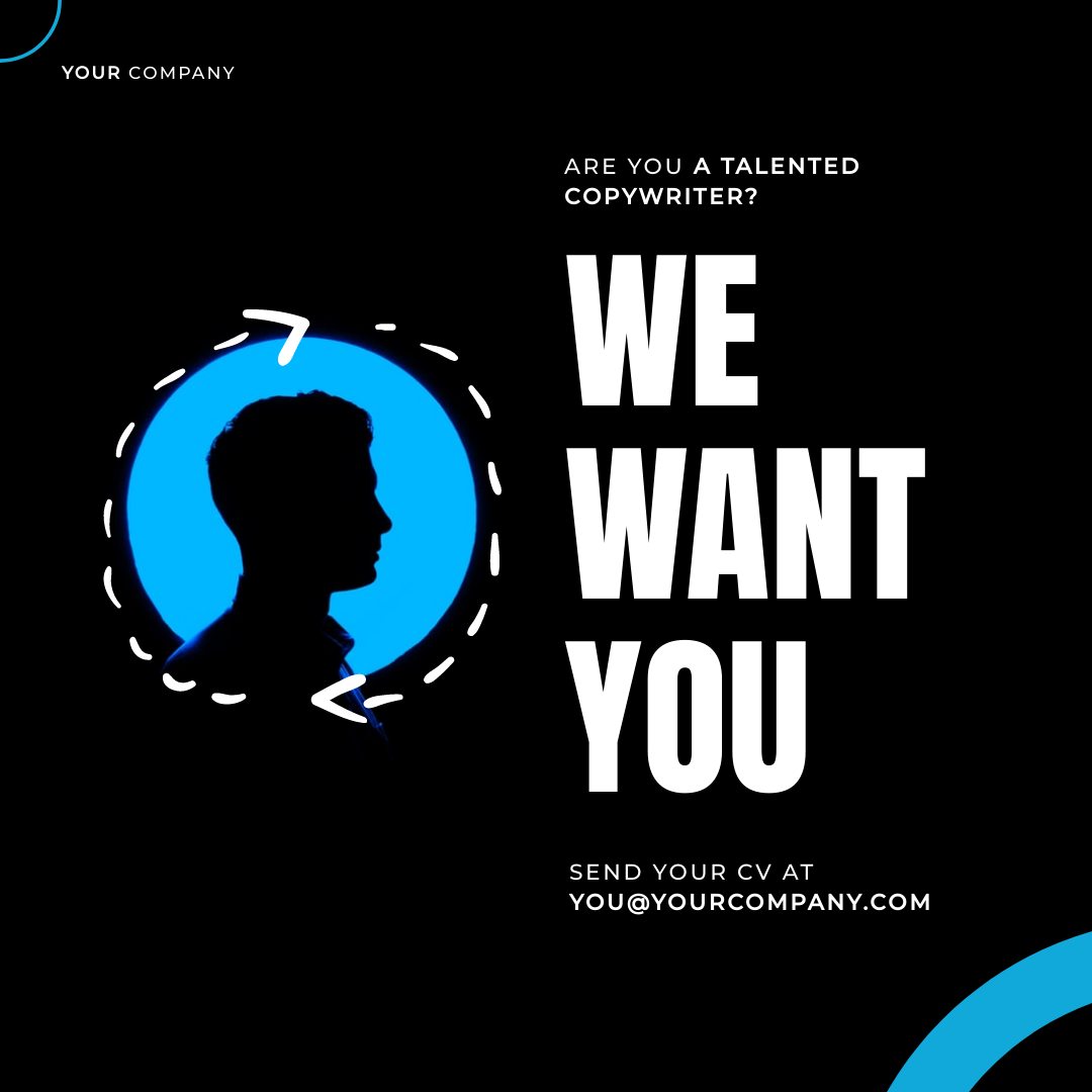 We Are Hiring - Classy Concept by Arif Utama We Are Hiring - Classy Concept in Instagram Post Design Inspiration by Arif Utama