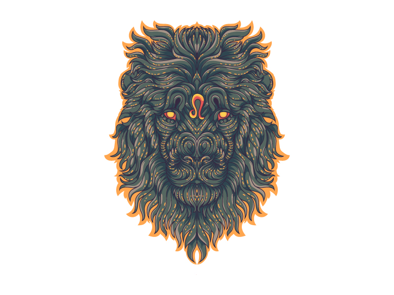 Leo in T-Shirt Design Inspiration by Harsimran Singh