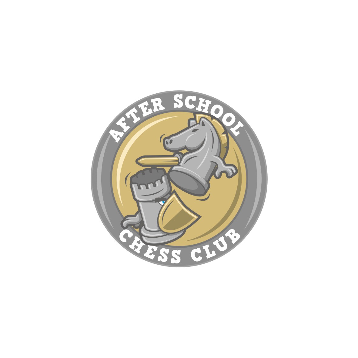 After School Chess Club in Logo Design Inspiration by Onder