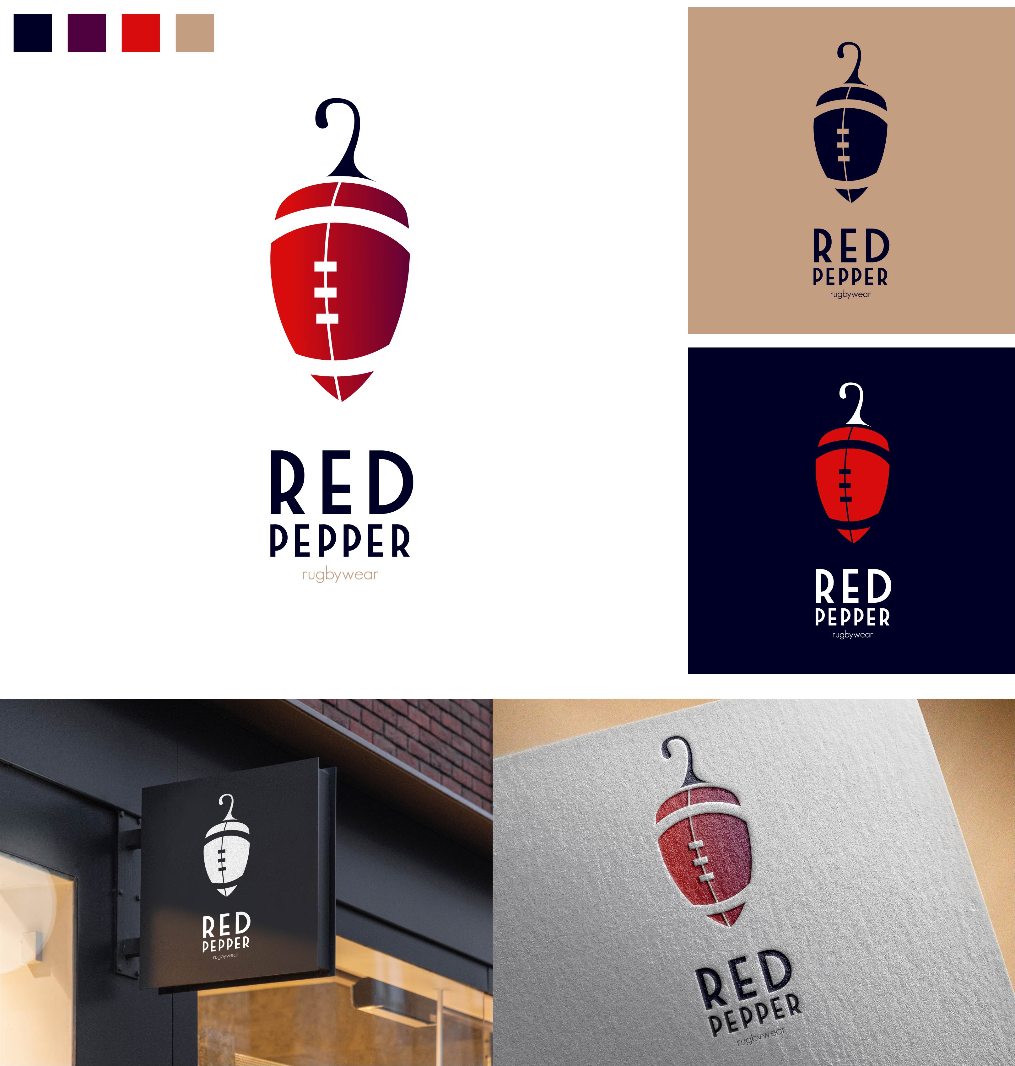 RED pepper by Amandinenbt RED pepper in Logo Design Inspiration by Amandinenbt
