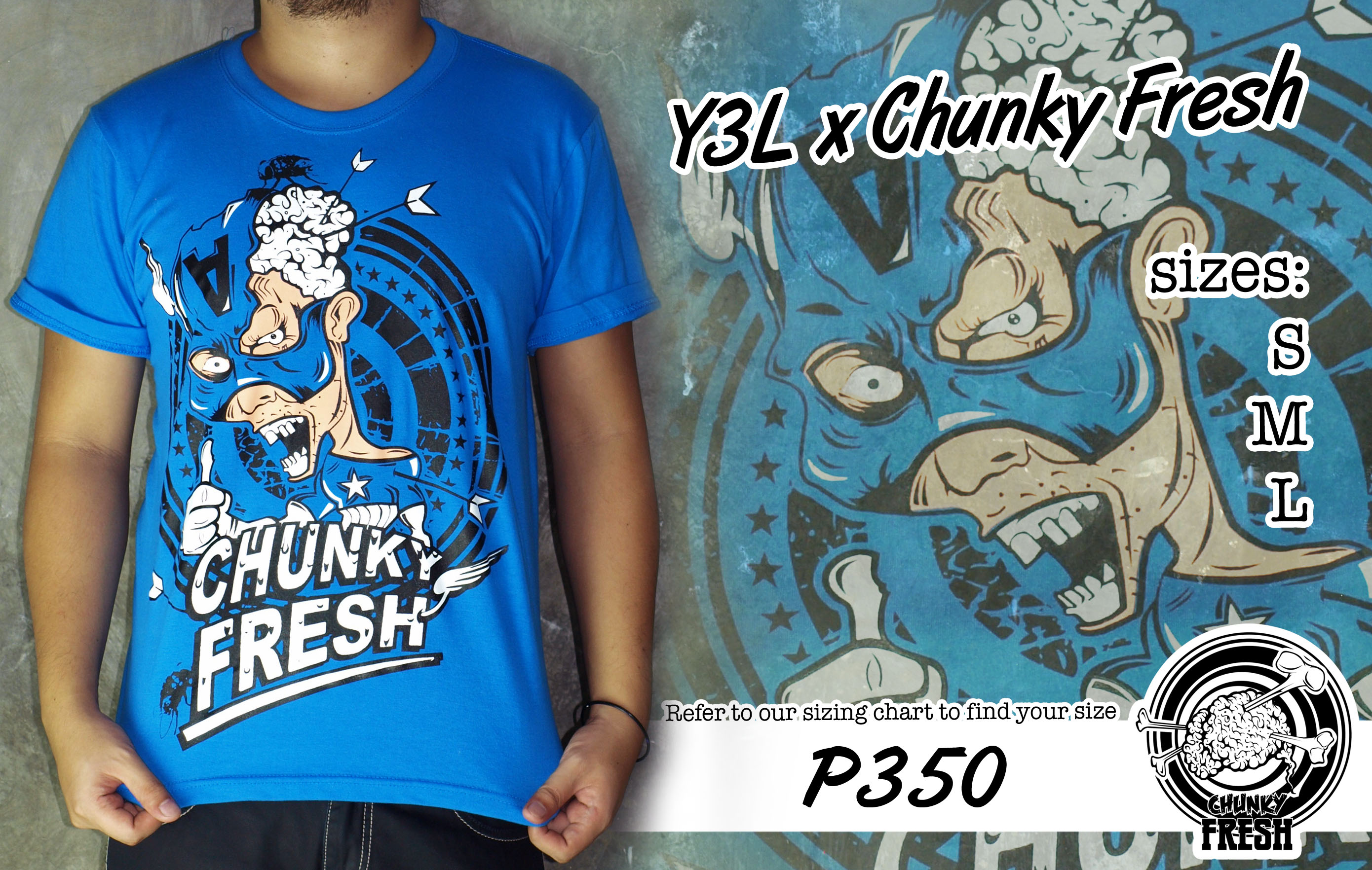 Chunky Fresh shirt designs in T-Shirt Design Inspiration by Jensengonzales1208