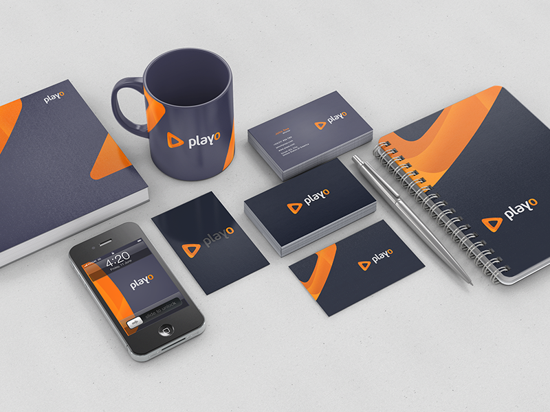 Playo Corporate Identity by Wicked Playo Corporate Identity in Letterhead Design Inspiration by Wicked