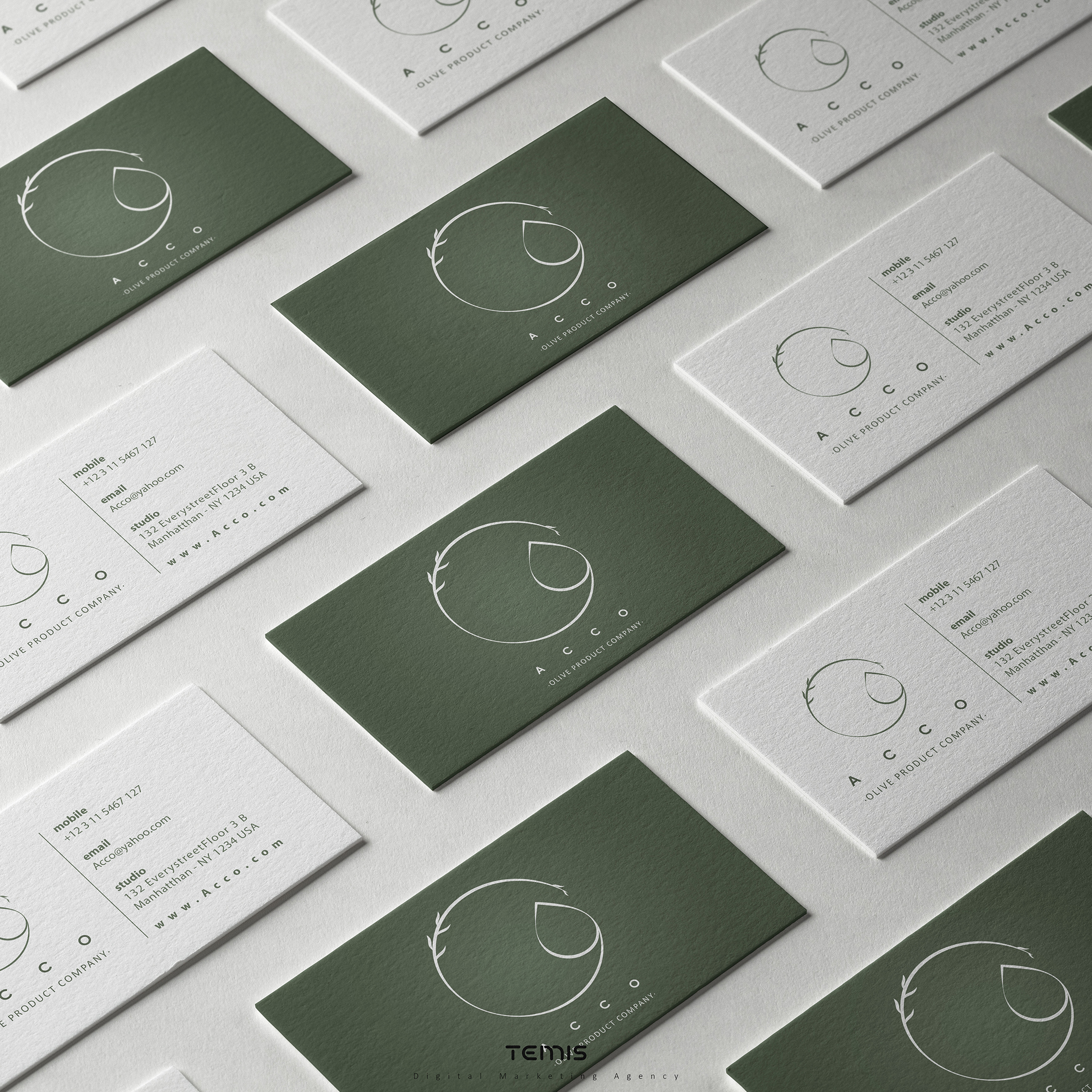 Logo design for Acco (1) in Business Card Design Inspiration by Soha Ashrafian