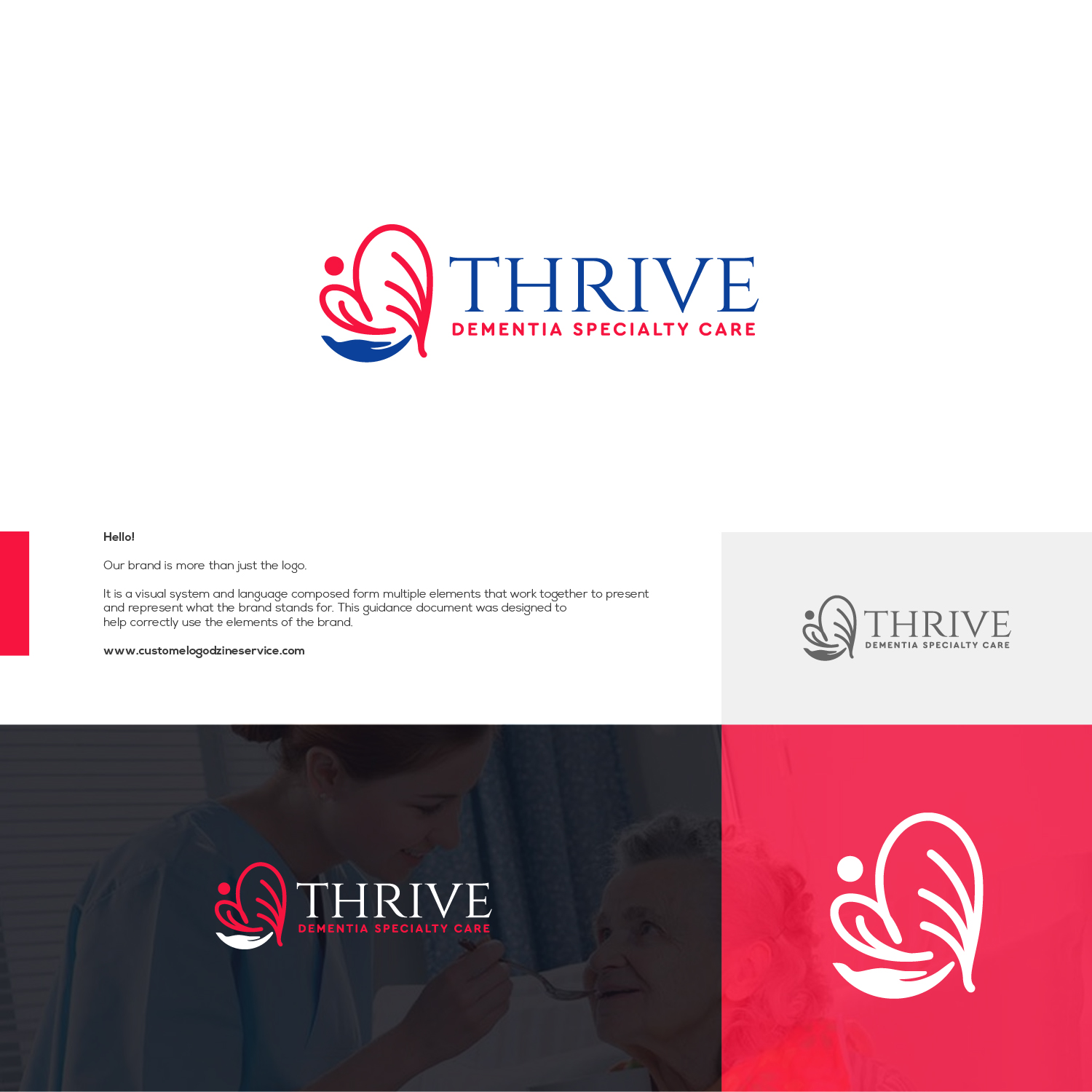 Thrive Dementia Logo by Ideazbysadiq Thrive Dementia Logo in Logo Design Inspiration by Ideazbysadiq