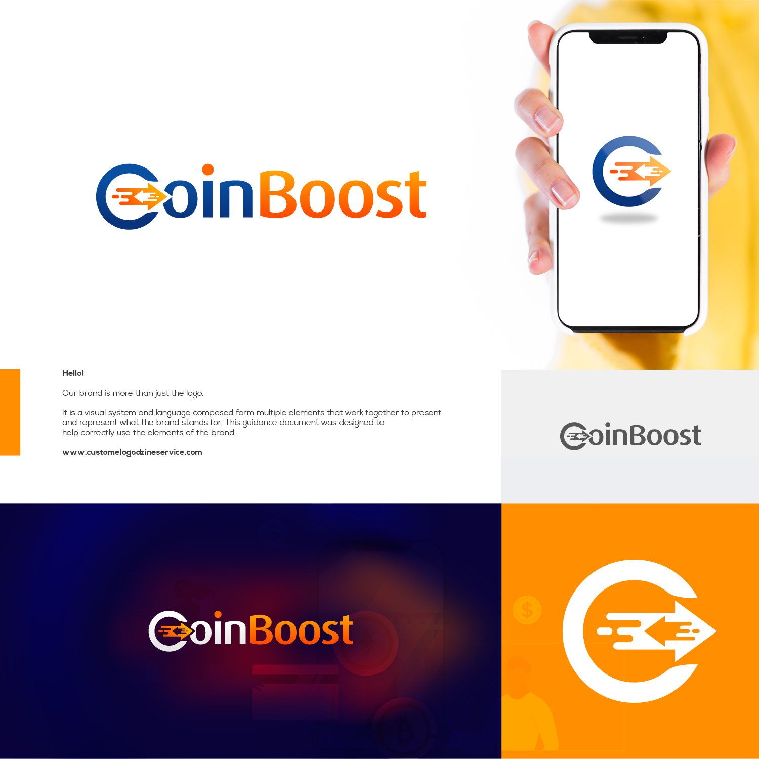 CoinBoost Logo by Ideazbysadiq CoinBoost Logo in Logo Design Inspiration by Ideazbysadiq