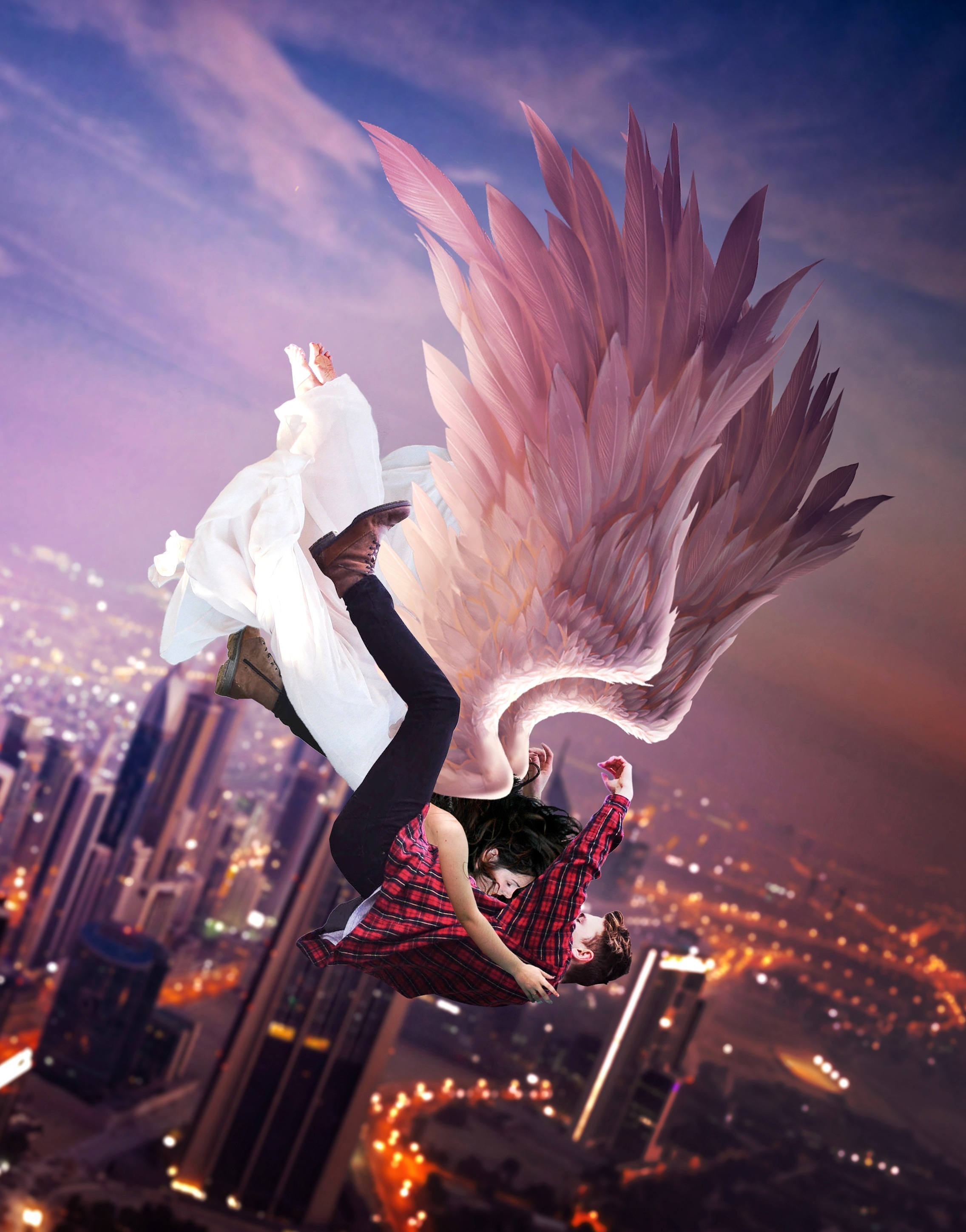 We dont belong anywhere except together by Boby Atmajaya We dont belong anywhere except together in Photoshop Design Inspiration by Boby Atmajaya