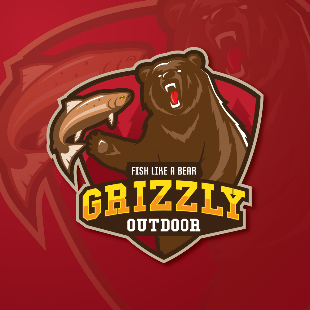 Grizzly Outdoor Sport Logo by Puguh Grizzly Outdoor Sport Logo in Logo Design Inspiration by Puguh