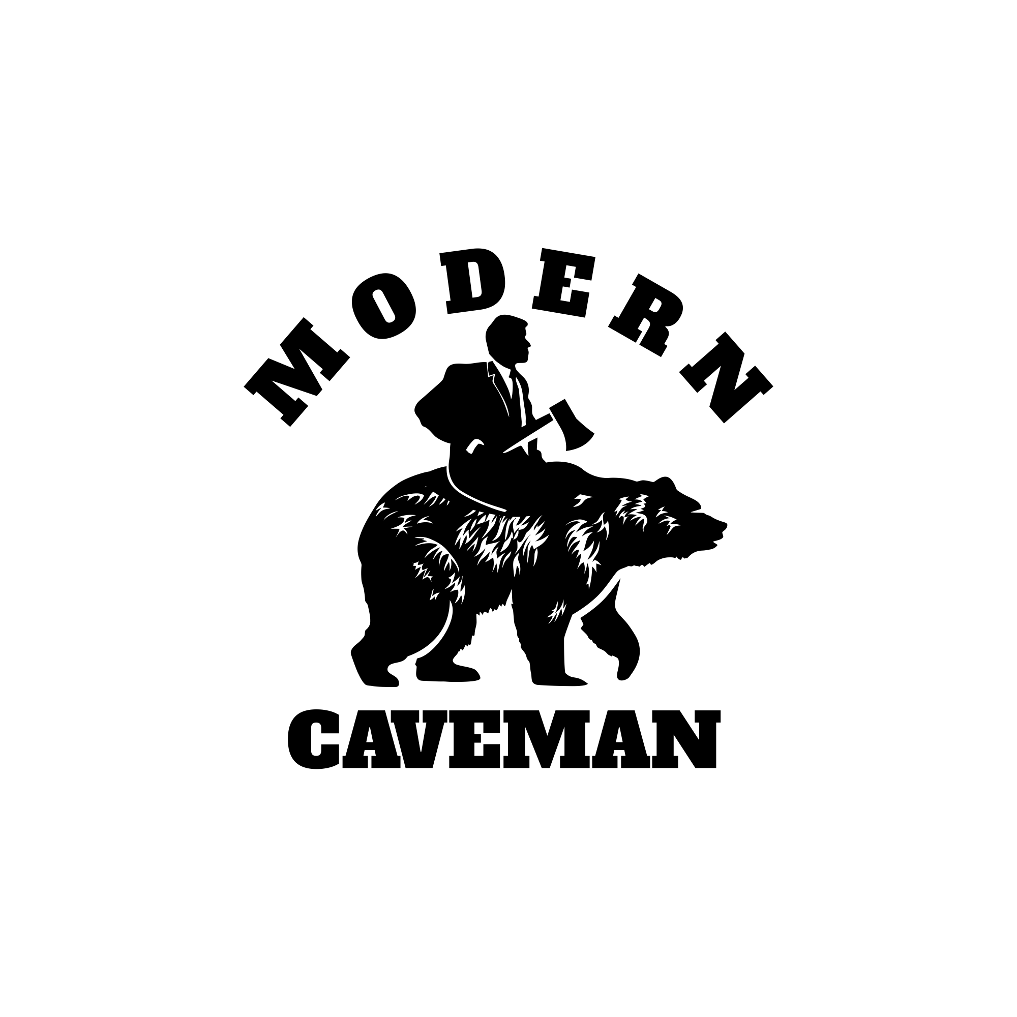 Modern Caveman by Surkav Modern Caveman in Character & Mascot design Inspiration by Surkav