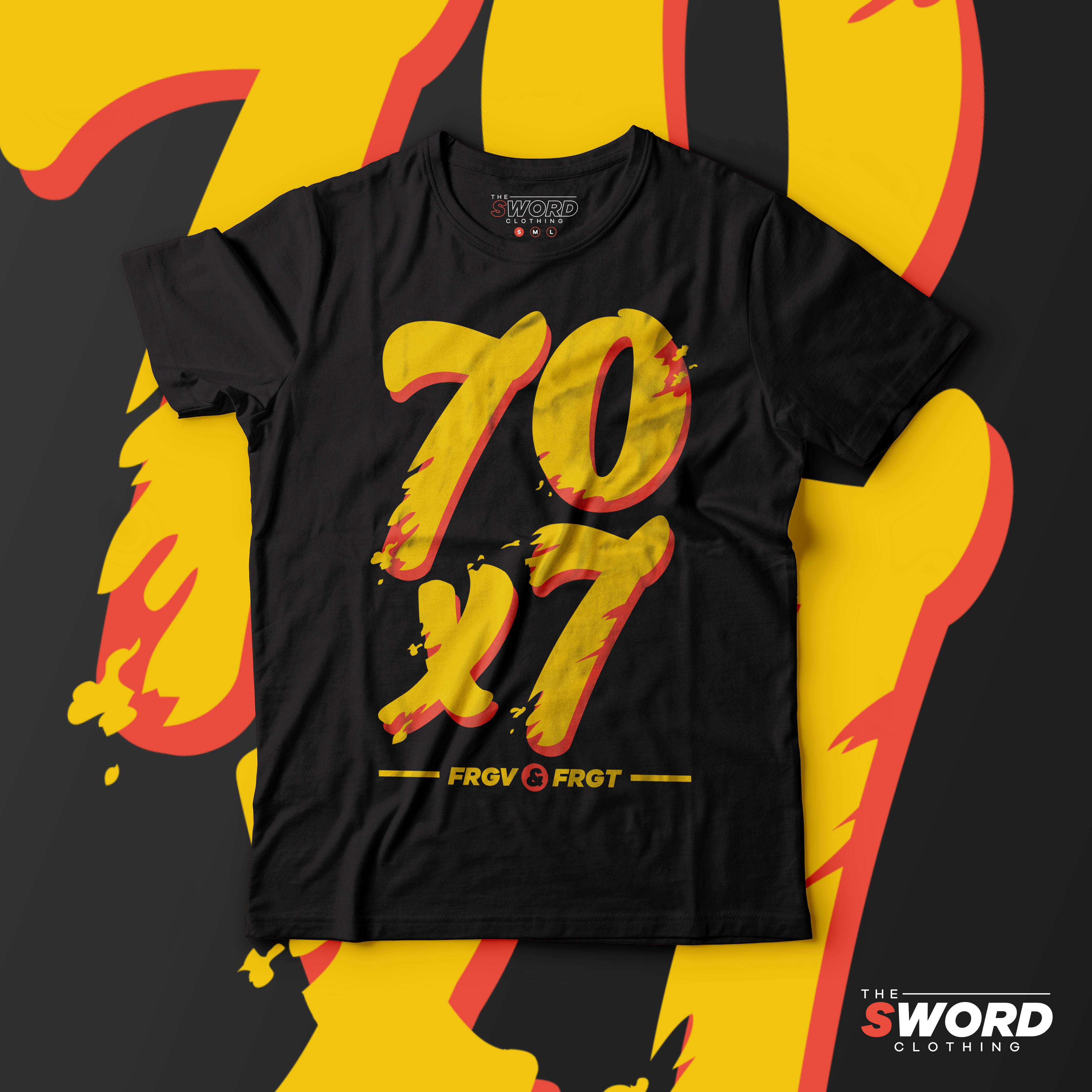 70x7 - Shirt Design by Adriel Omboy 70x7 - Shirt Design in T-Shirt Design Inspiration by Adriel Omboy