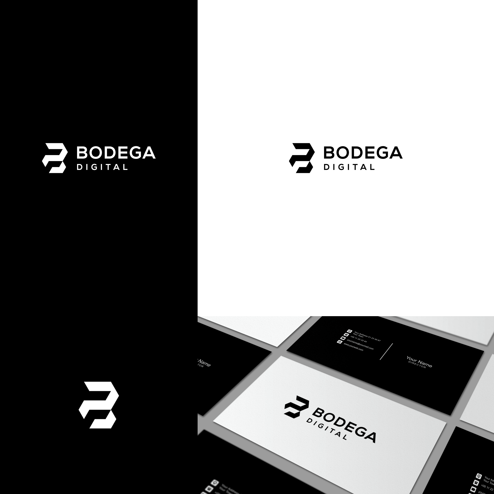 bodega in Logo And Business Card Design Inspiration by C H A N D R A