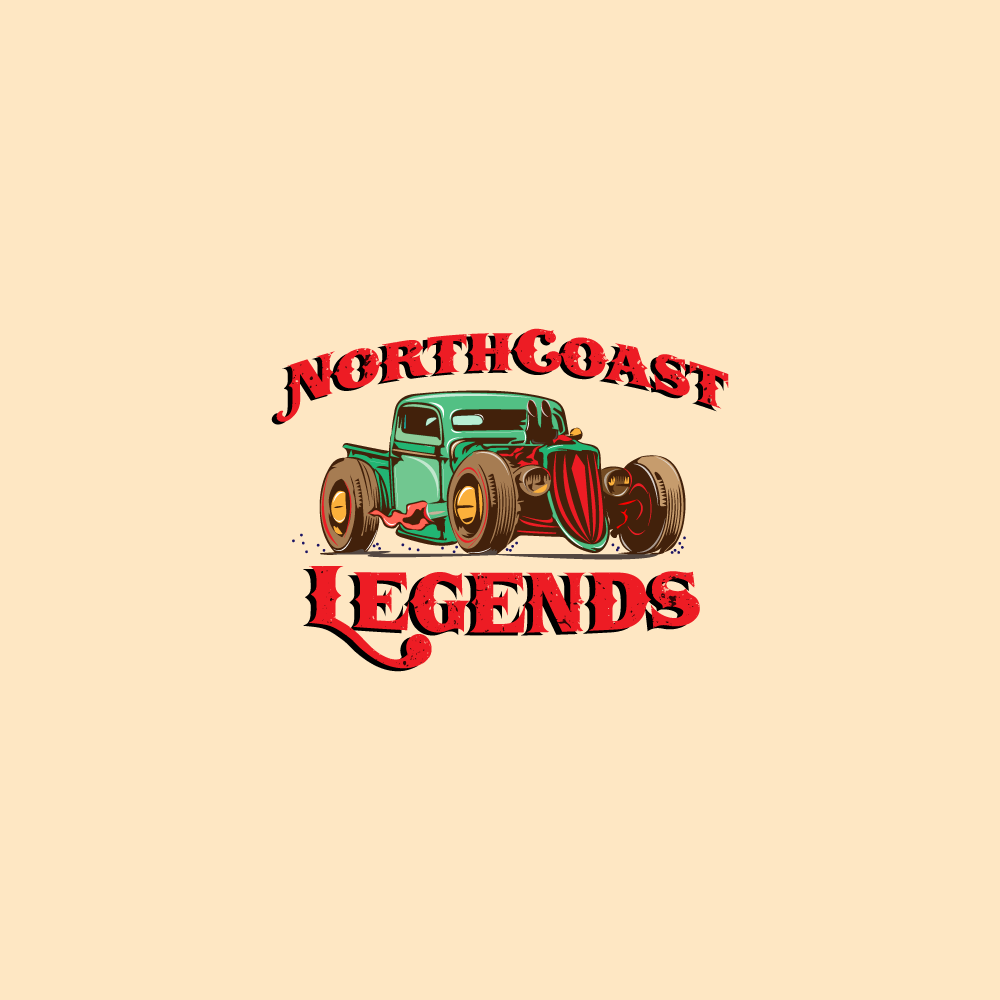 Vintage muscle car in Logo Design Inspiration by Blagota Medojevic