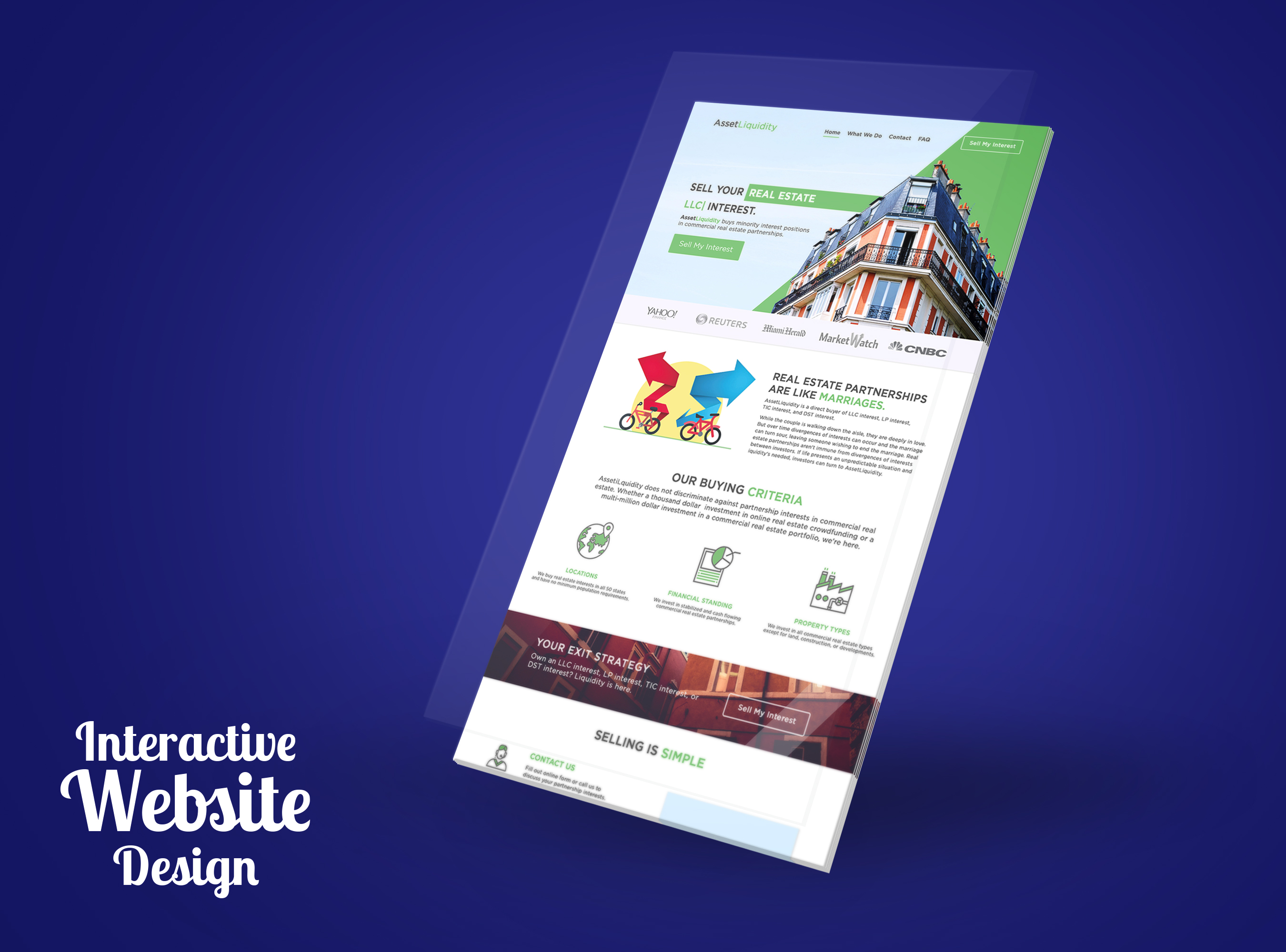 Asset Liquidity Responsive Website design by Tanvir M. Anik Asset Liquidity Responsive Website design in Website Design Inspiration by Tanvir M. Anik