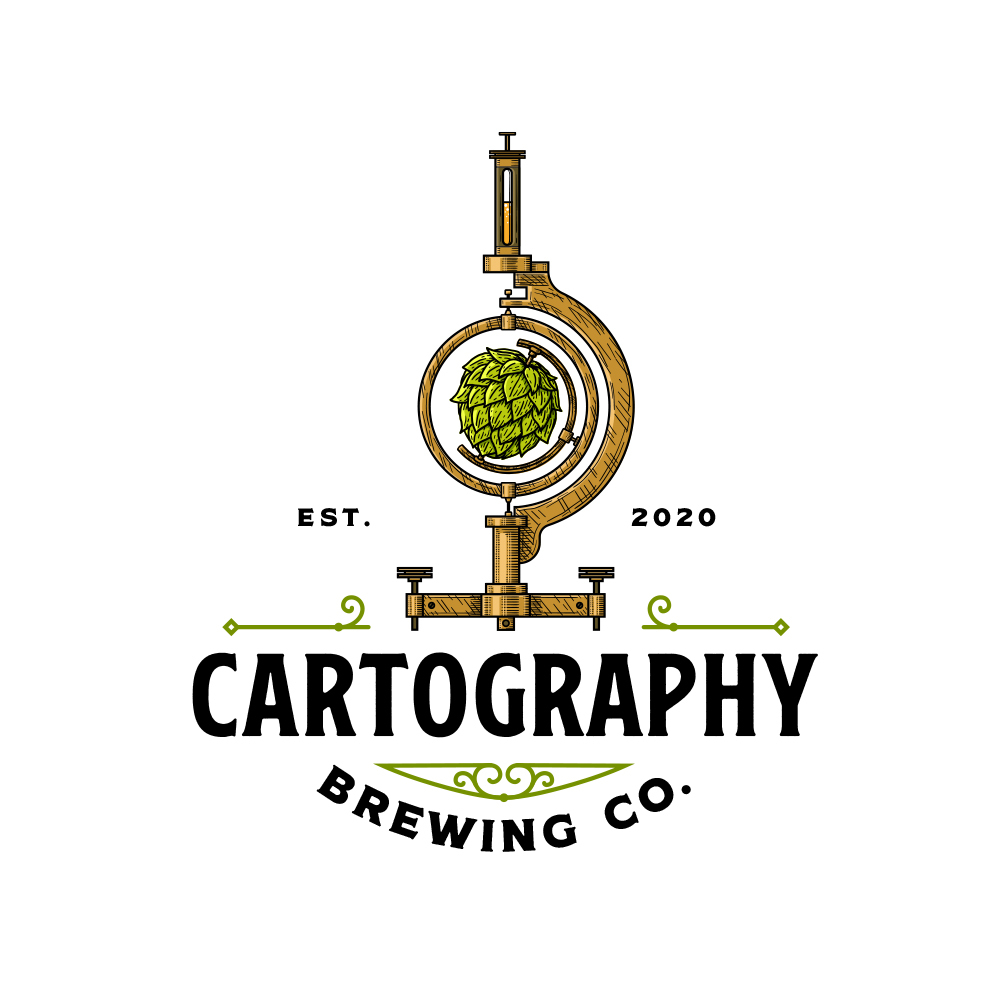CARTOGRAPHY Brewing co by Blanksky CARTOGRAPHY Brewing co in Logo Design Inspiration by Blanksky