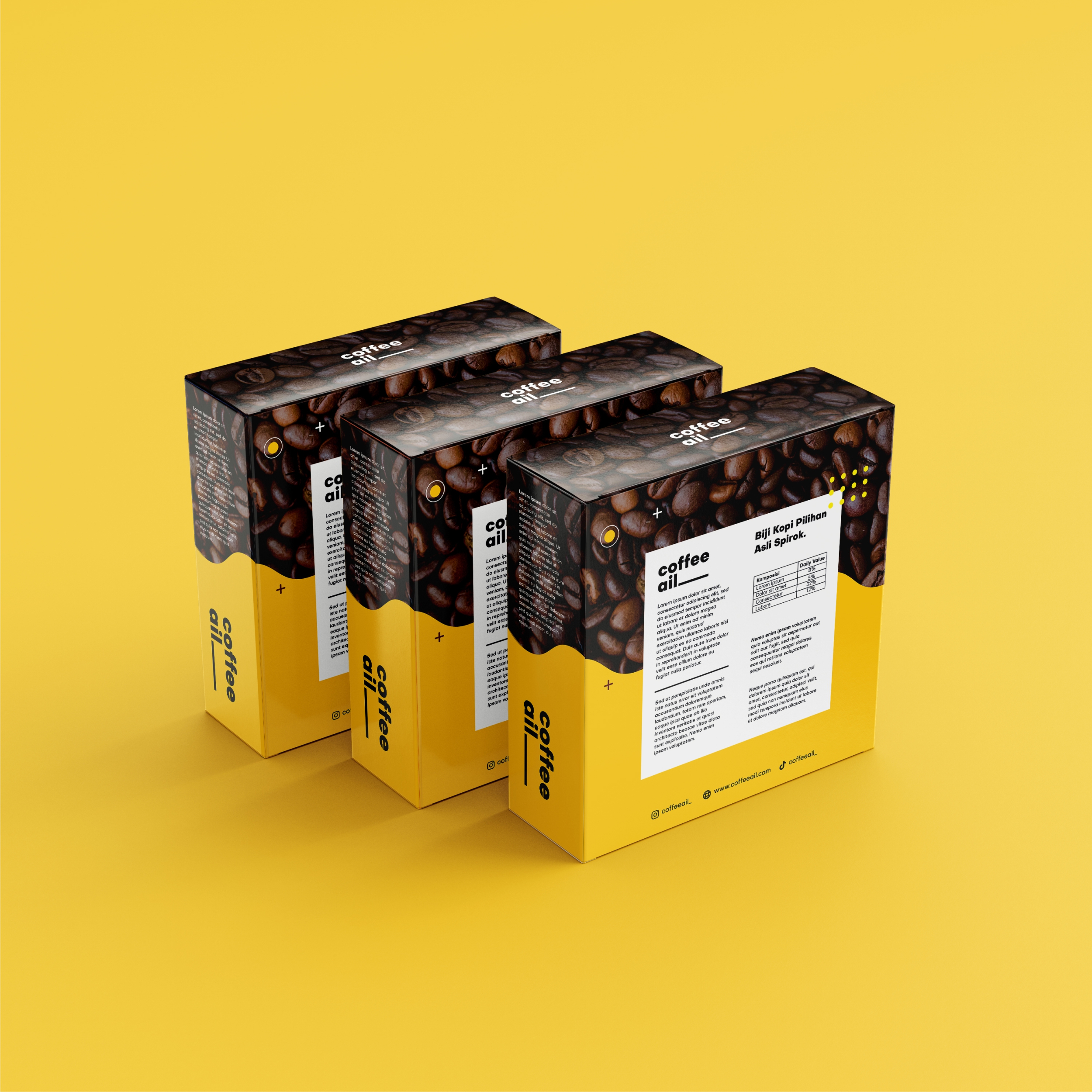 CoffeeAil Packaging Design in Packaging Design Inspiration by Nupail Khatami