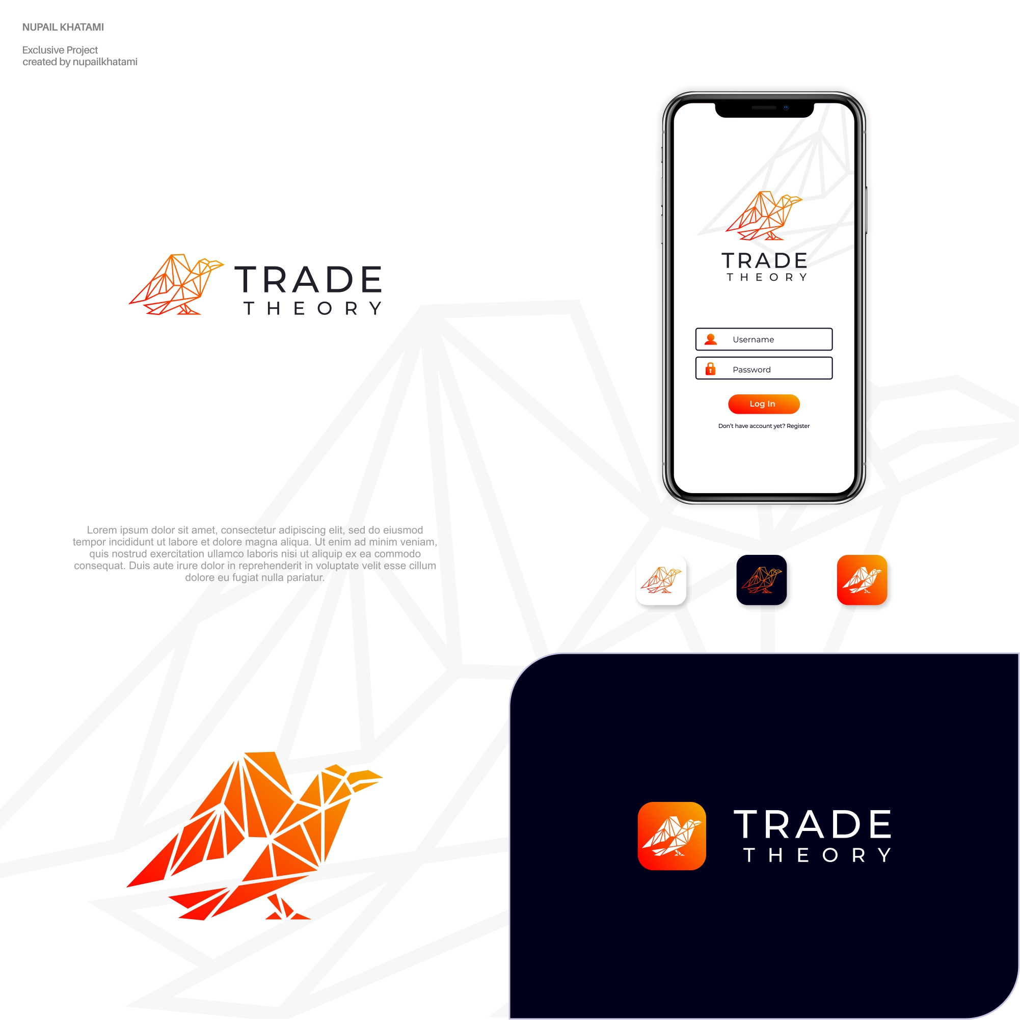 Trade Theory Logo Design by Nupail Khatami Trade Theory Logo Design in Logo Design Inspiration by Nupail Khatami
