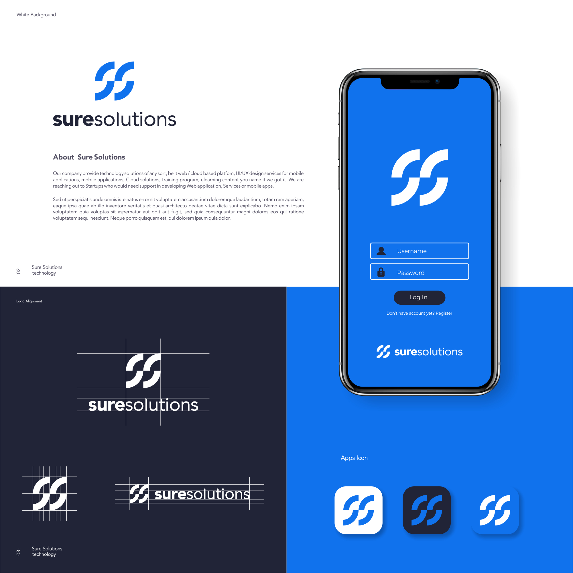 Sure Solutions Logo Design by Nupail Khatami Sure Solutions Logo Design in Logo Design Inspiration by Nupail Khatami