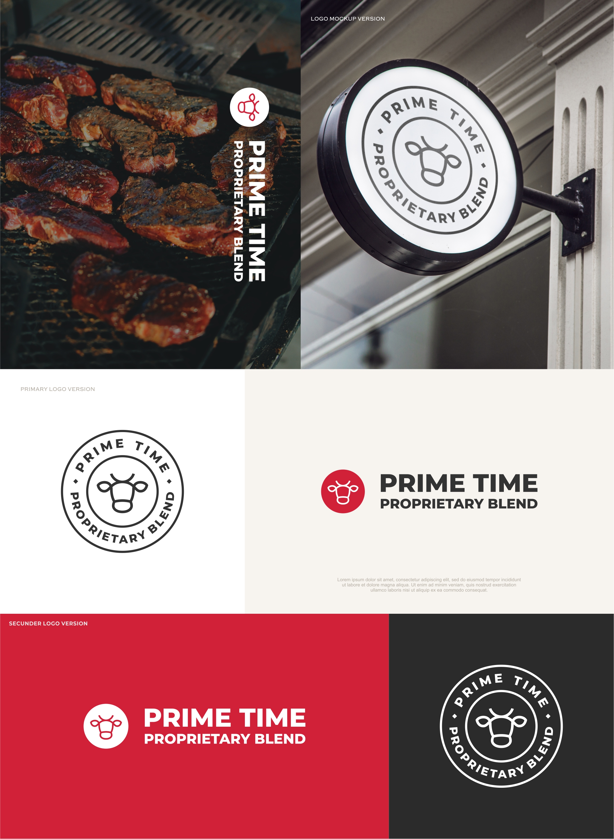 Prime Time Logo Design by Nupail Khatami Prime Time Logo Design in Logo Design Inspiration by Nupail Khatami