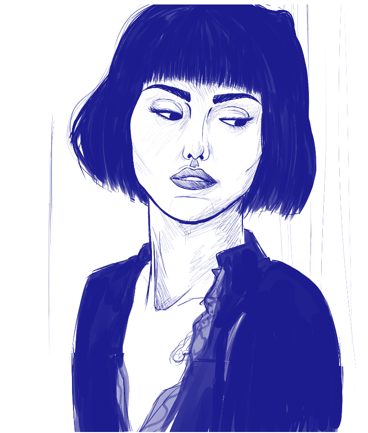 Portrait Simole Example Simple Portrait By Elisa 270972 - Designhill