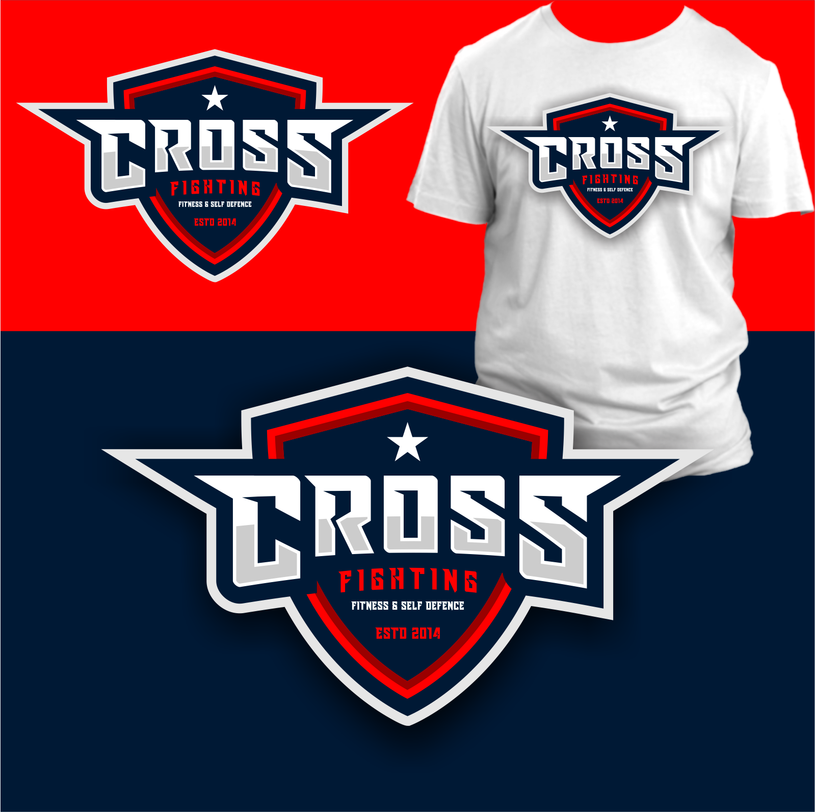 cross by Graphic Solution cross in Sticker Design Inspiration by Graphic Solution