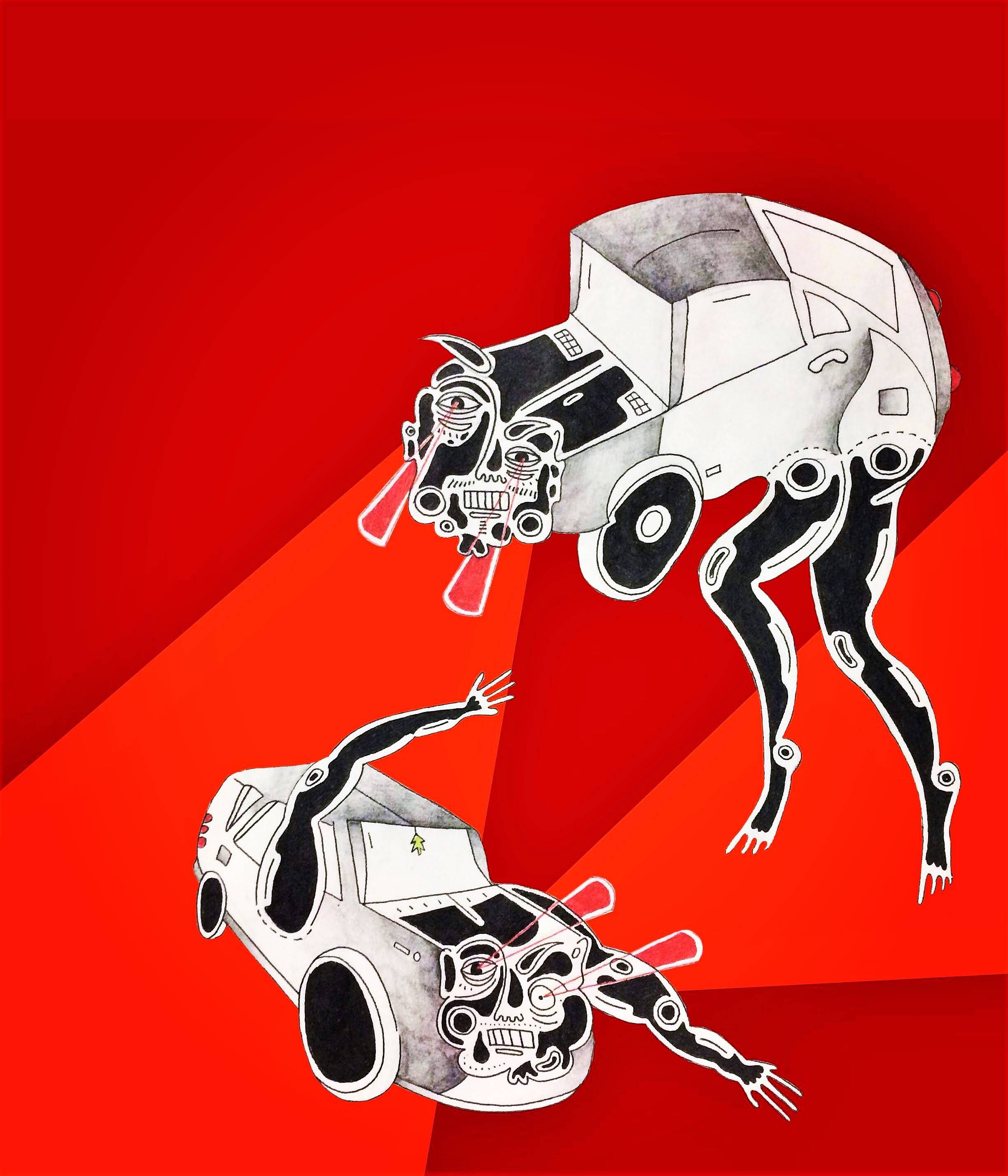 Toy cars in Visual Art Inspiration by Miisha Poklad
