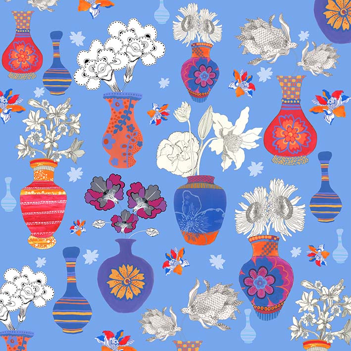 Pots design by Husnah Anwar Pots design in Pattern & Surface Design Inspiration by Husnah Anwar