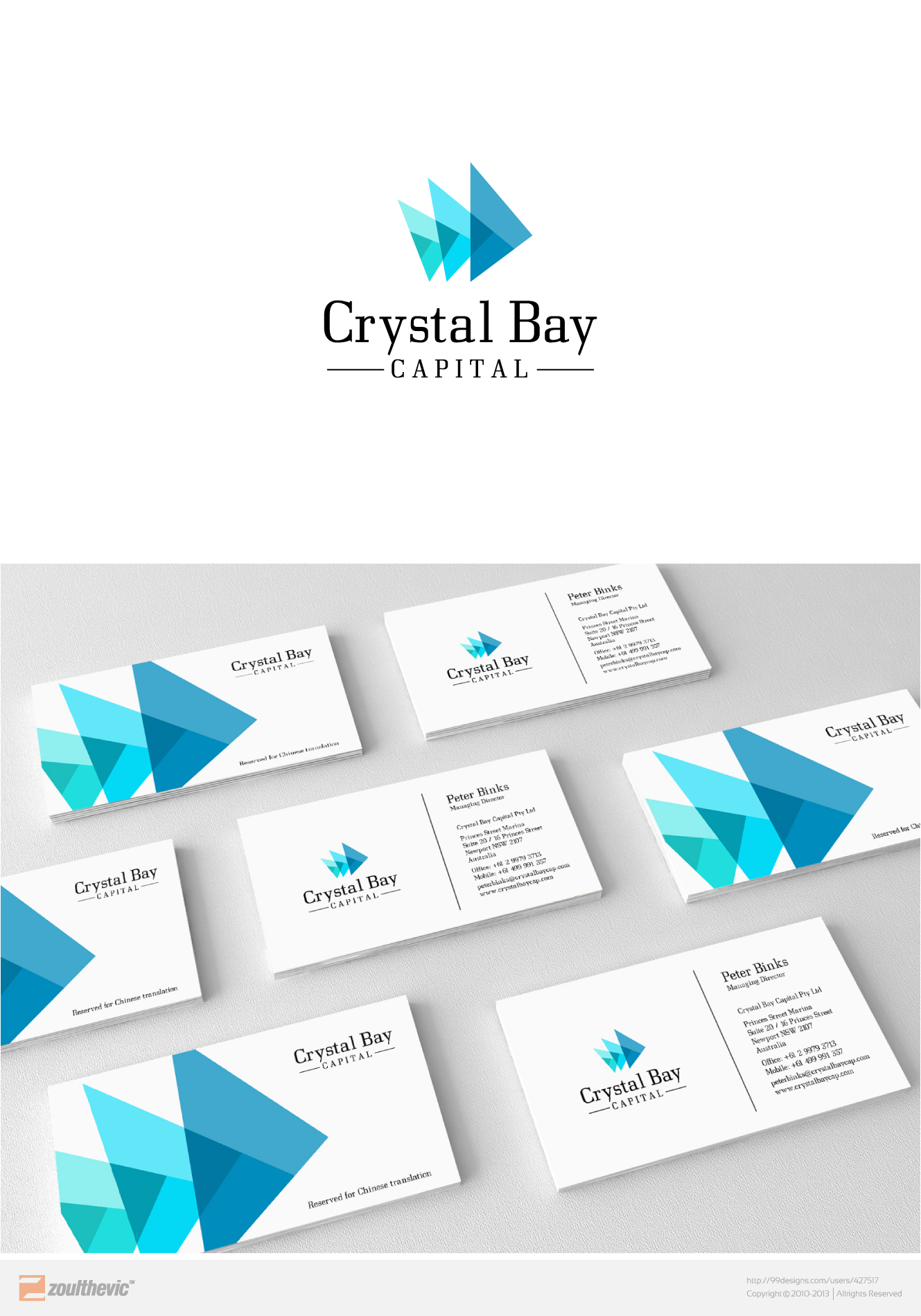 Business Card in Logo And Business Card Design Inspiration by Rabbi