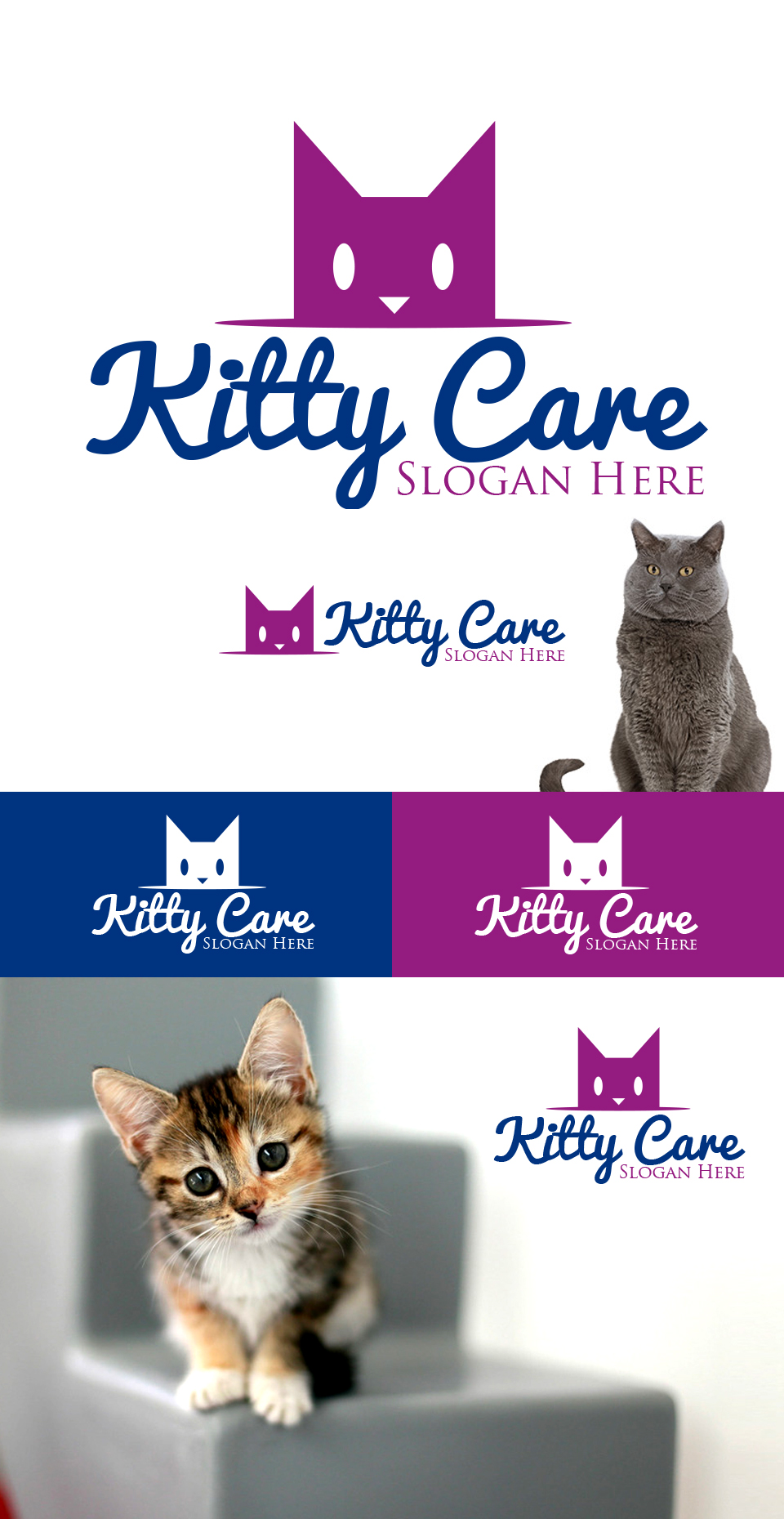Kitty Care in Logo Design Inspiration by 'phang Vierra