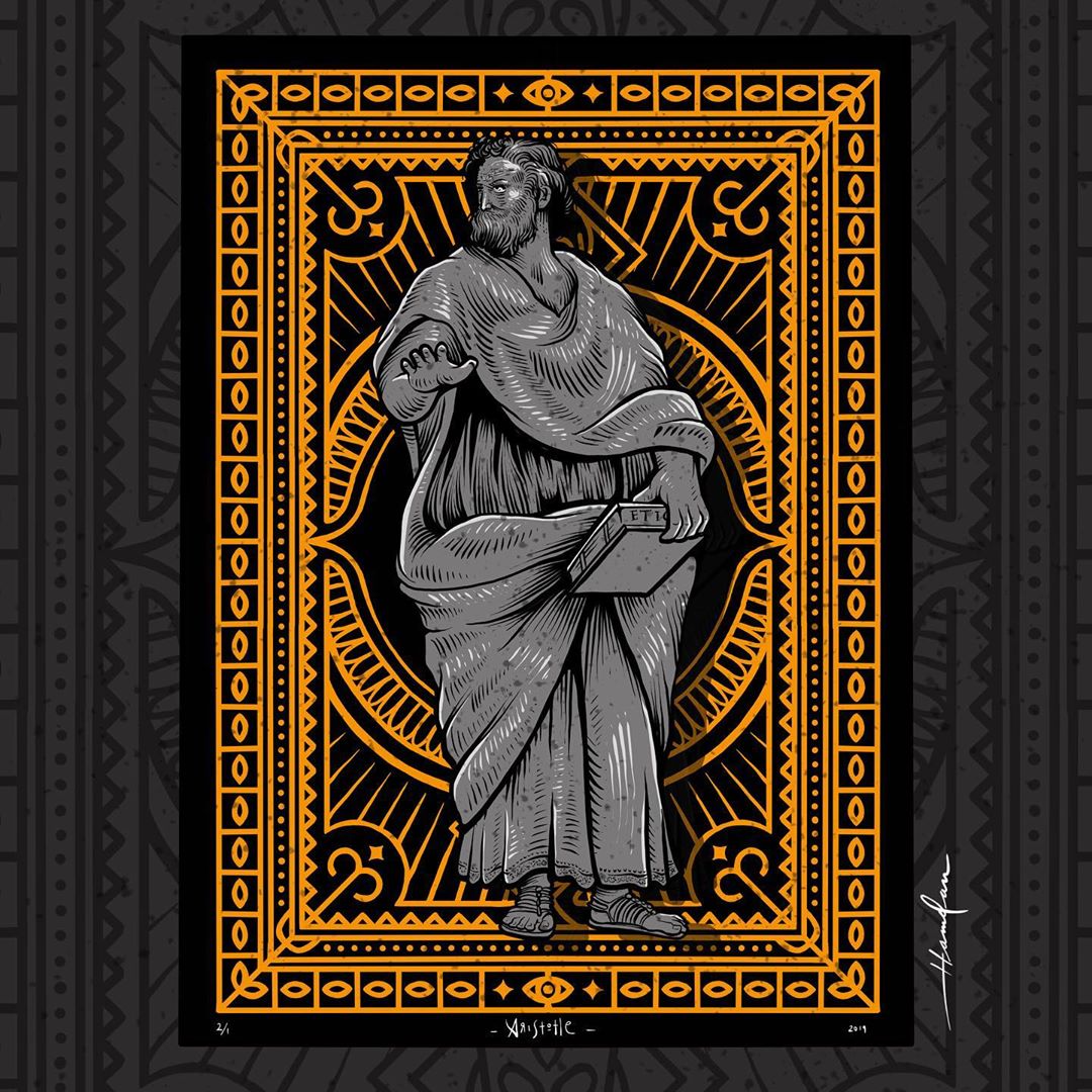 aristotele by Hamdan2210 aristotele in Invitation Card Design Inspiration by Hamdan2210