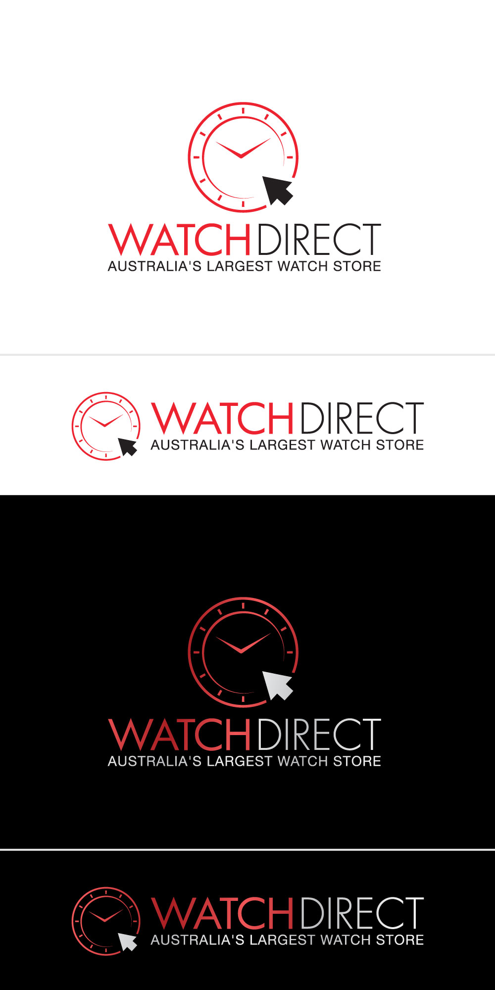WatchDirect Entry in Logo Design Inspiration by No One Like My Design