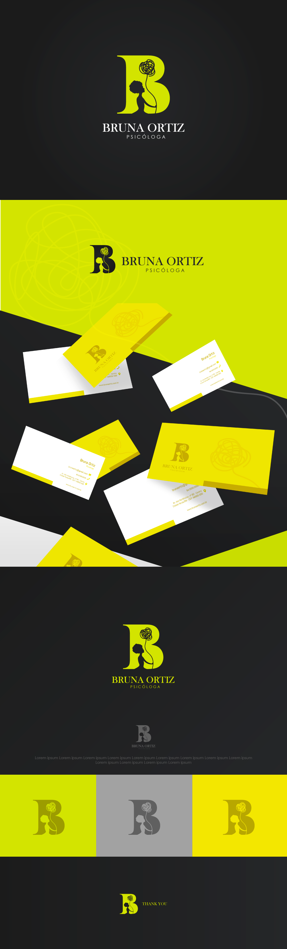 Project Branding Bruna Psocolgy by Neyse.bbarros Project Branding Bruna Psocolgy in Logo & Brand Identity Inspiration by Neyse.bbarros