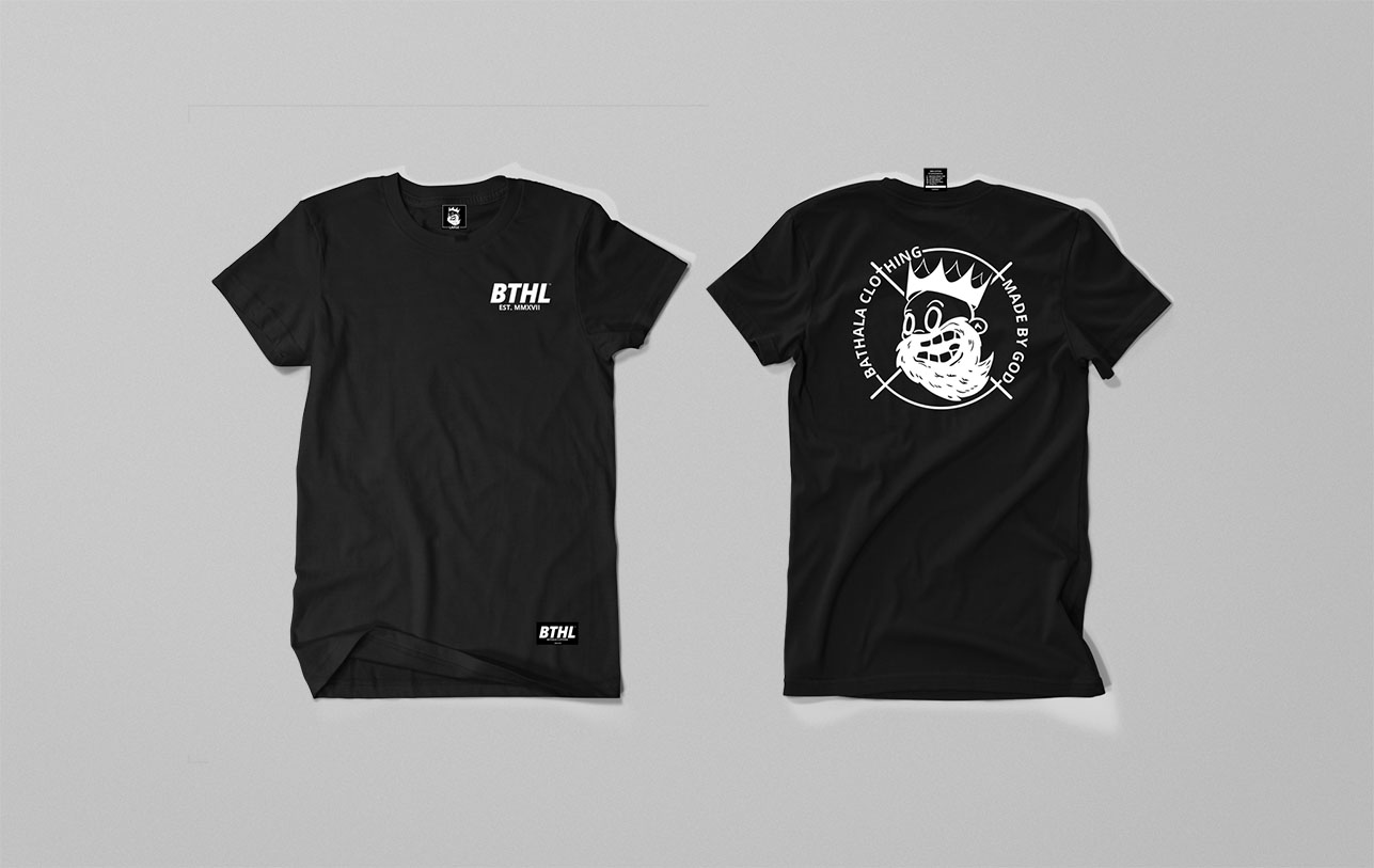 BTHL Clothing Basic Tee by Kuyaj BTHL Clothing Basic Tee in T-Shirt Design Inspiration by Kuyaj