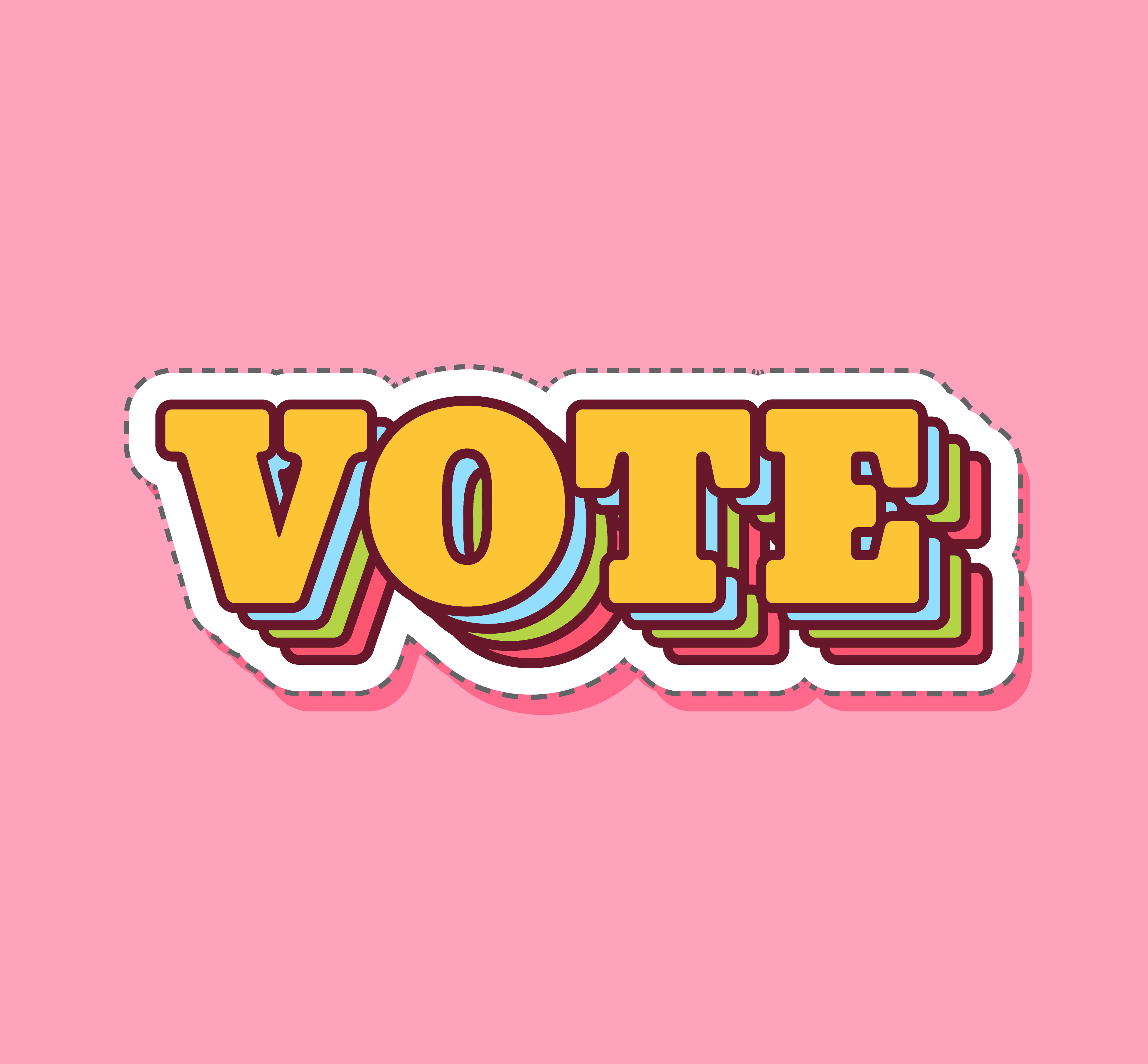 VOTE by Mounika Jawalkar VOTE in Typography Inspiration by Mounika Jawalkar